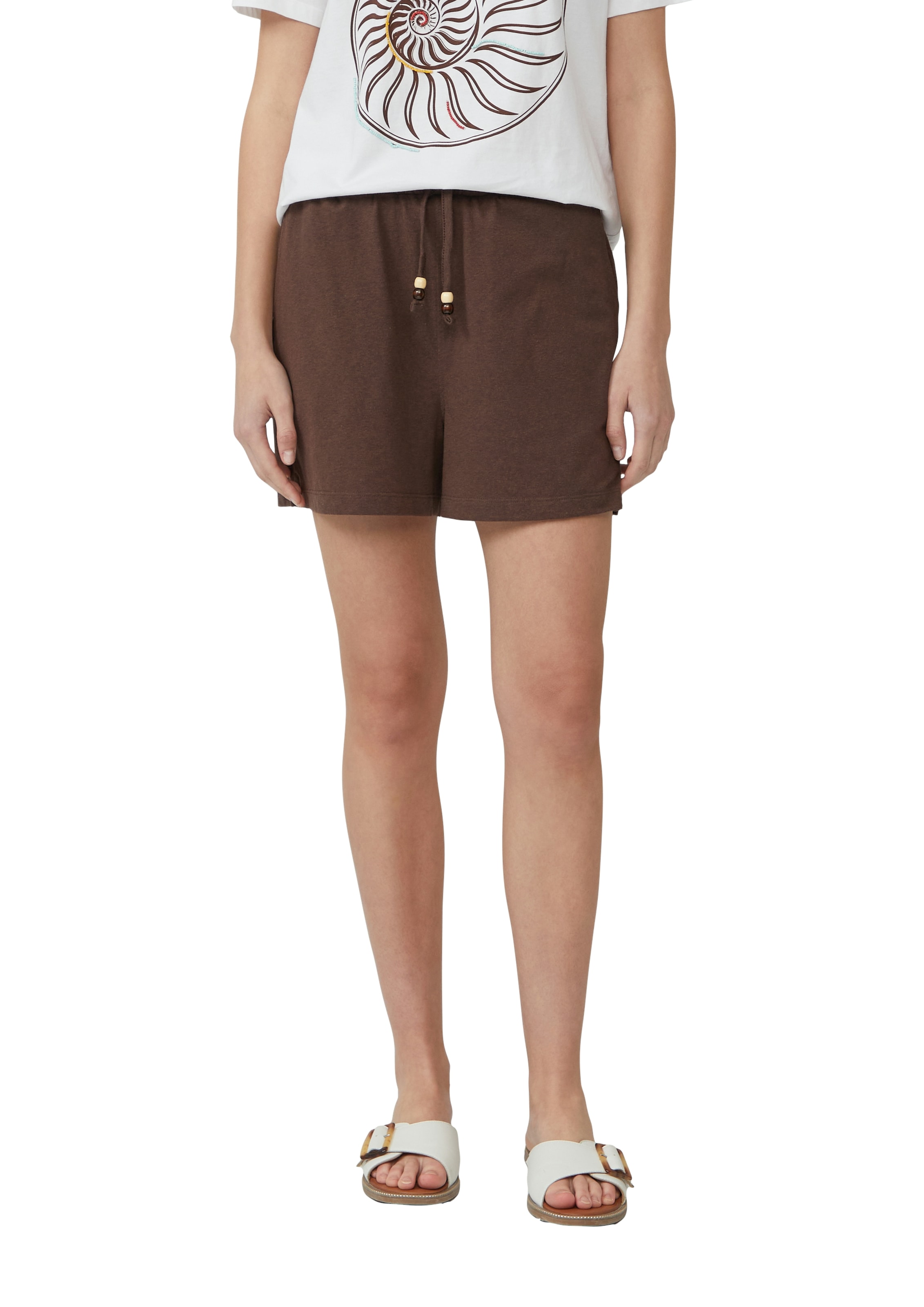 Image of s.Oliver Shorts Sommerhose mit Schmuck Steinen