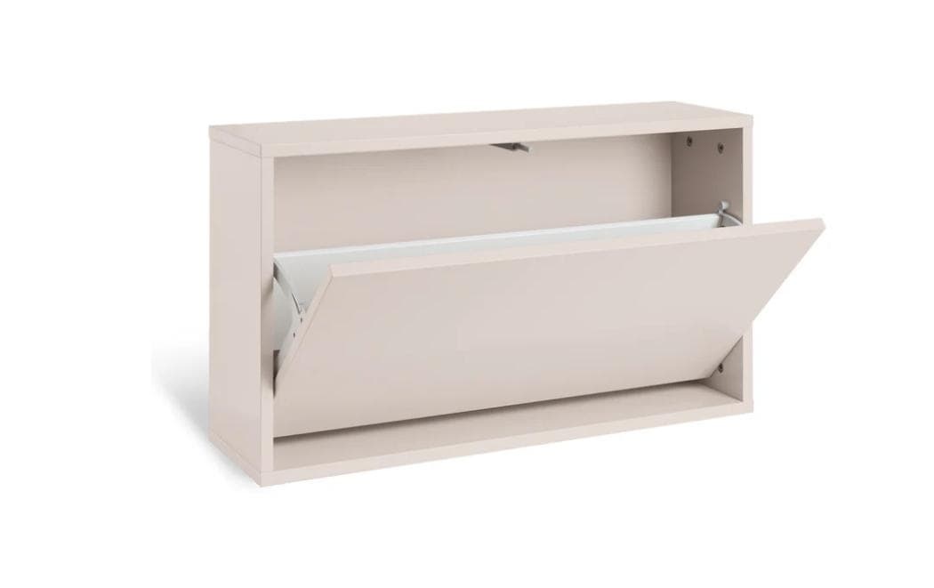 Image of Schuhschrank "ReCollector Shoe Box Narrow Silver Cloud Grey"