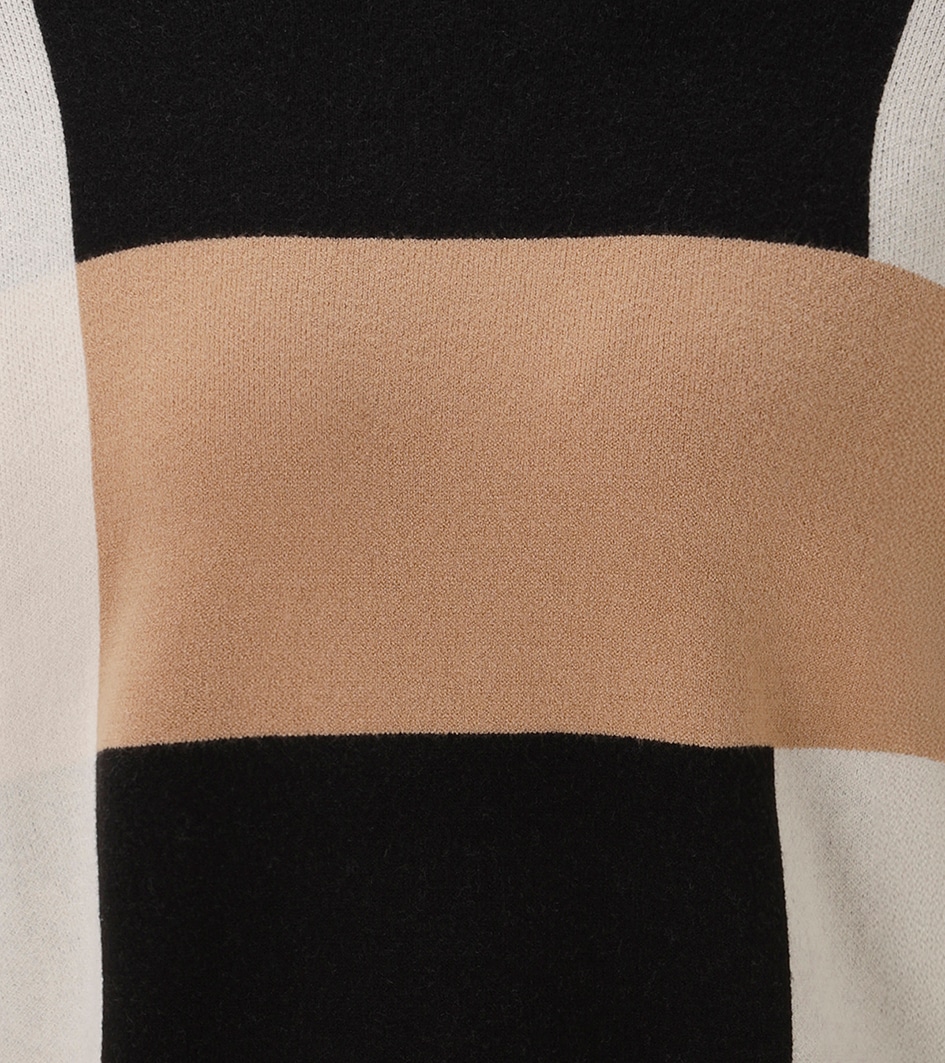 Aniston SELECTED Pull en tricot en color-blocking tendance sur toute la surface - NOUVELLE COLLECTION