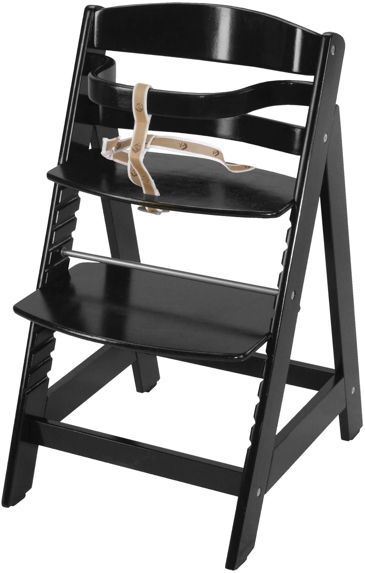 Hochstuhl »Treppenhochstuhl Sit up III, schwarz«, aus Holz