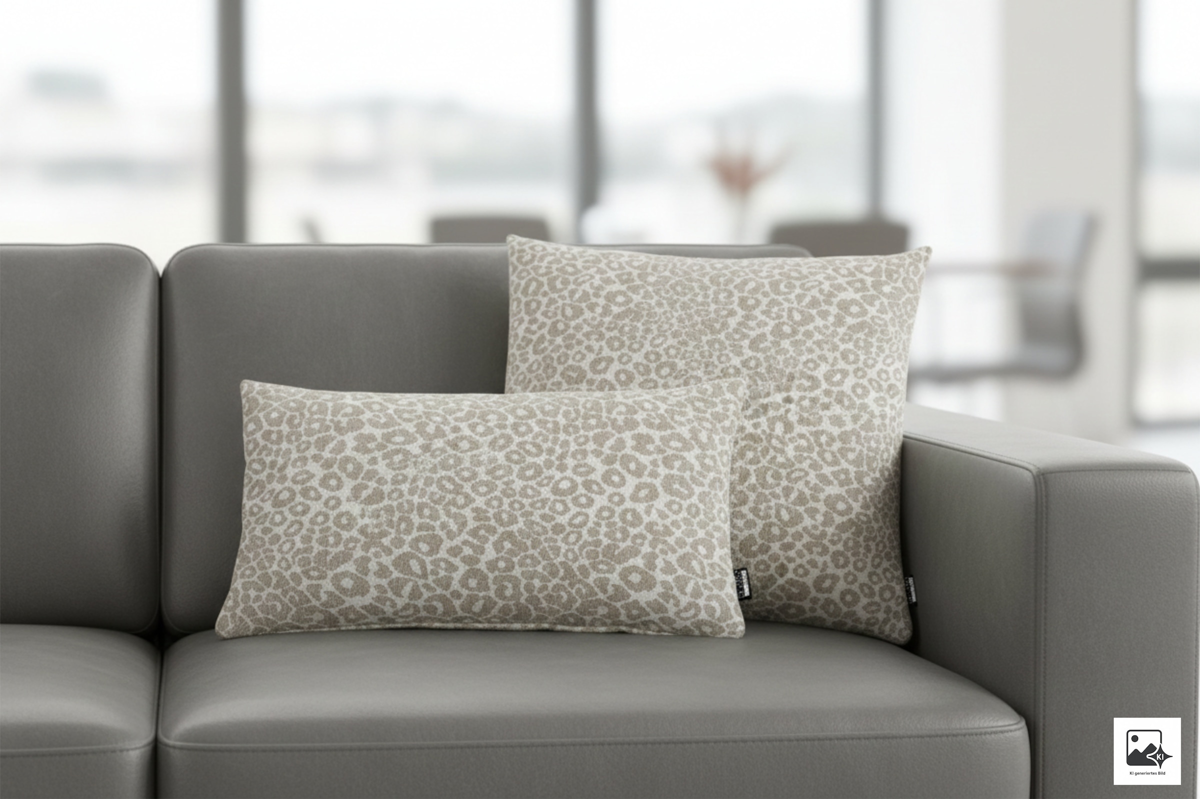 done.® Coussin décoratif »LEO« tissé jacquard