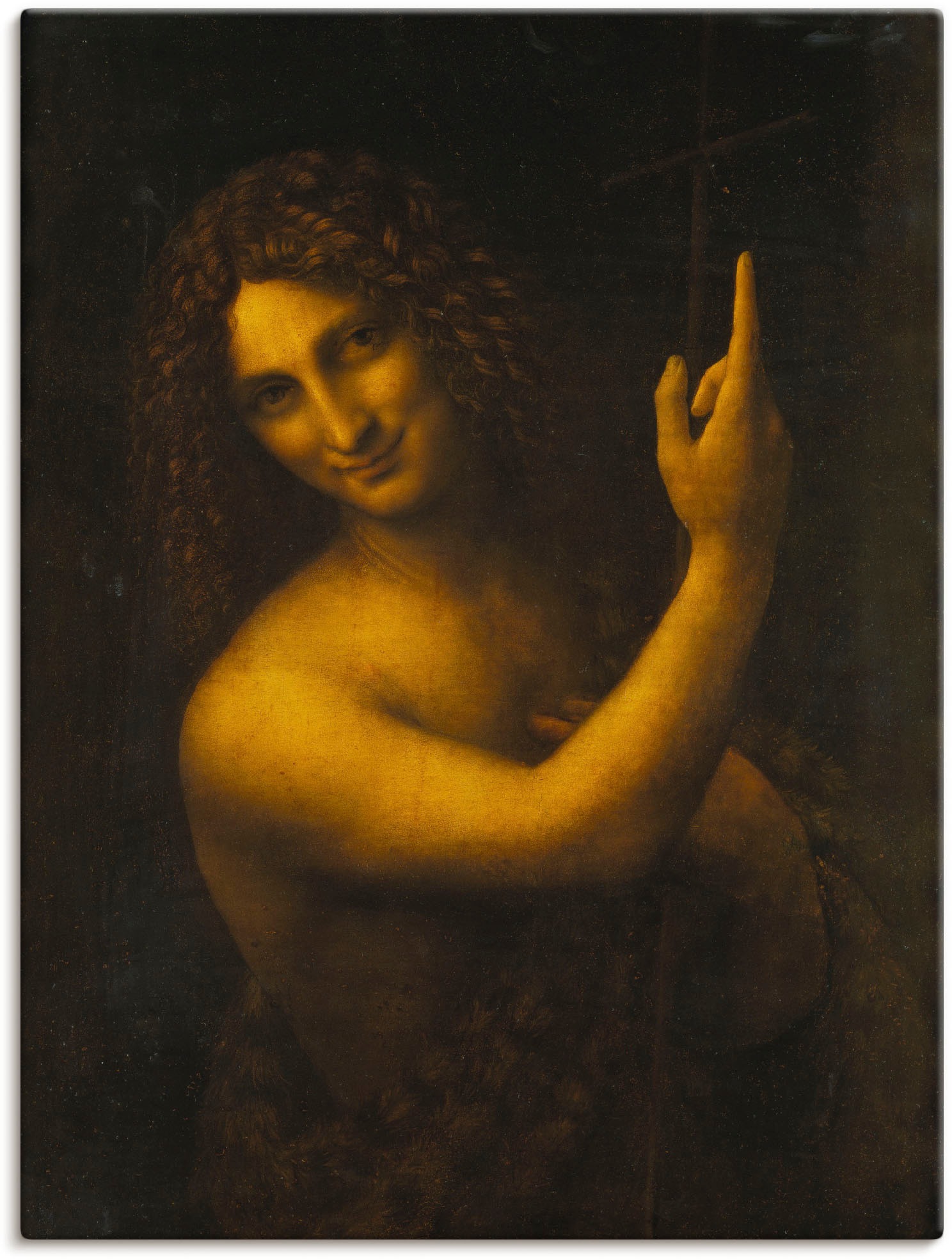 Image of Artland Wandbild »Johannes der Täufer. 1513/16«, Religion, (1 St.), in vielen Grössen & Produktarten -Leinwandbild, Poster, Wandaufkleber / Wandtattoo auch für Badezimmer geeignet bei Ackermann Versand Schweiz