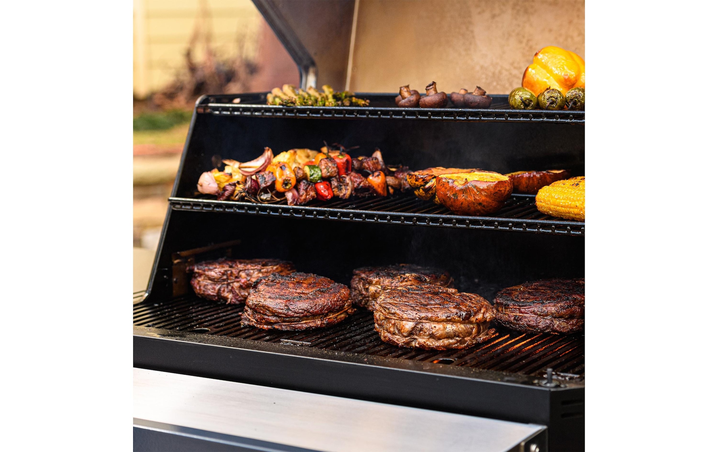   Holzkohlegrill »Masterbuilt Gravity Series 1050 Digitaler + Smoker«