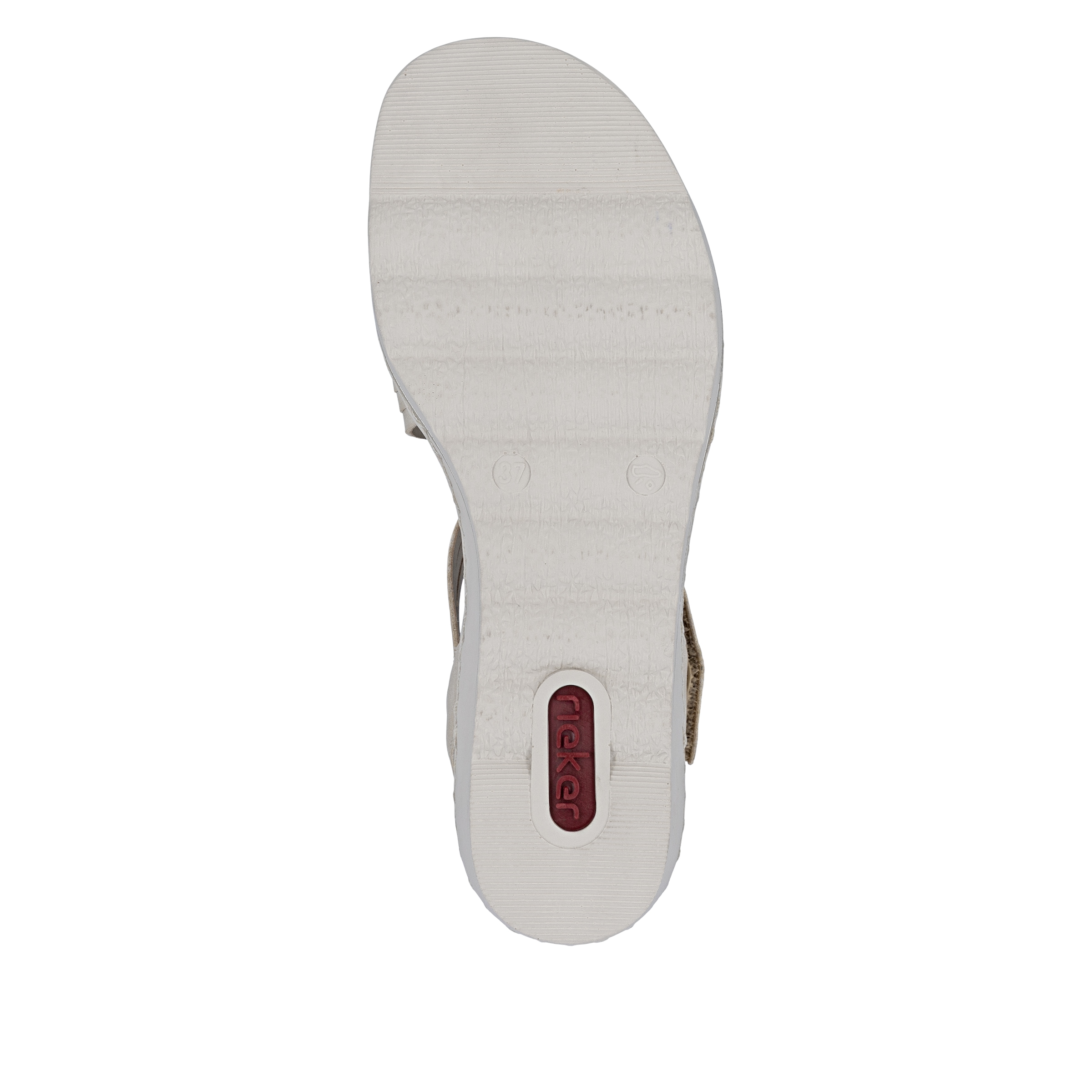 Rieker  Chaussure à scratch, chaussure d'été, chaussure de vacances avec brides asymétriques