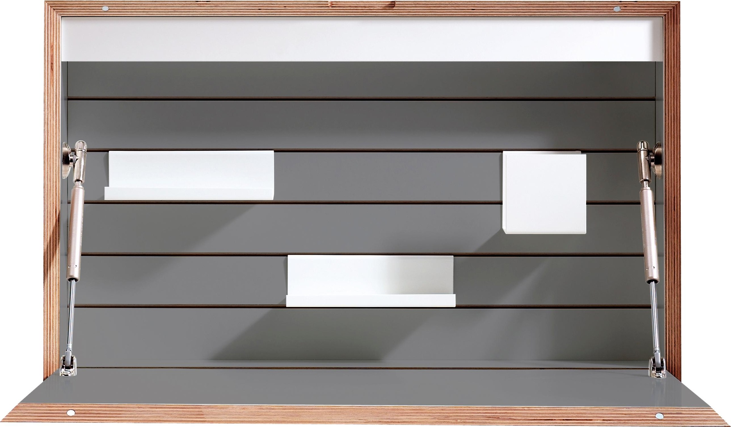 Image of Müller SMALL LIVING Wandsekretär »FLATBOX«, hängend, wahlweise LED Beleuchtung mit Touch-Funktion oder An/Aus-Schalter inklusive integrierter Steckdose, Design by Michael Hilgers bei Ackermann Versand Schweiz