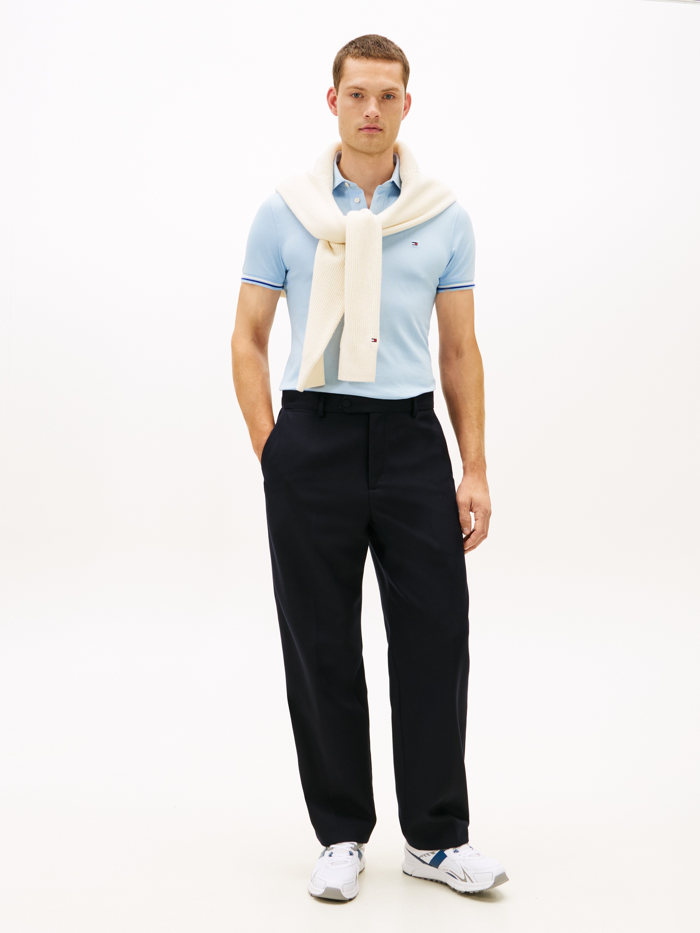 Tommy Hilfiger Polo »TOMMY TIPPED SLIM POLO«