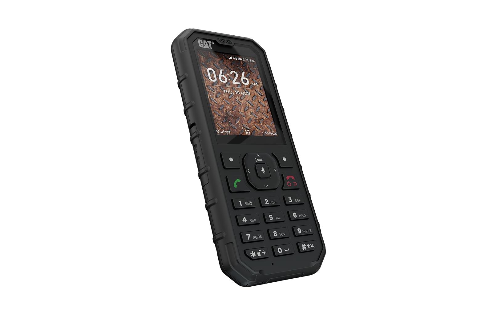 CAT Handy »B35«, schwarz, Wasserdicht bis 1,2 m Tiefe, sturzfest aus bis zu 1,8 m Höhe
