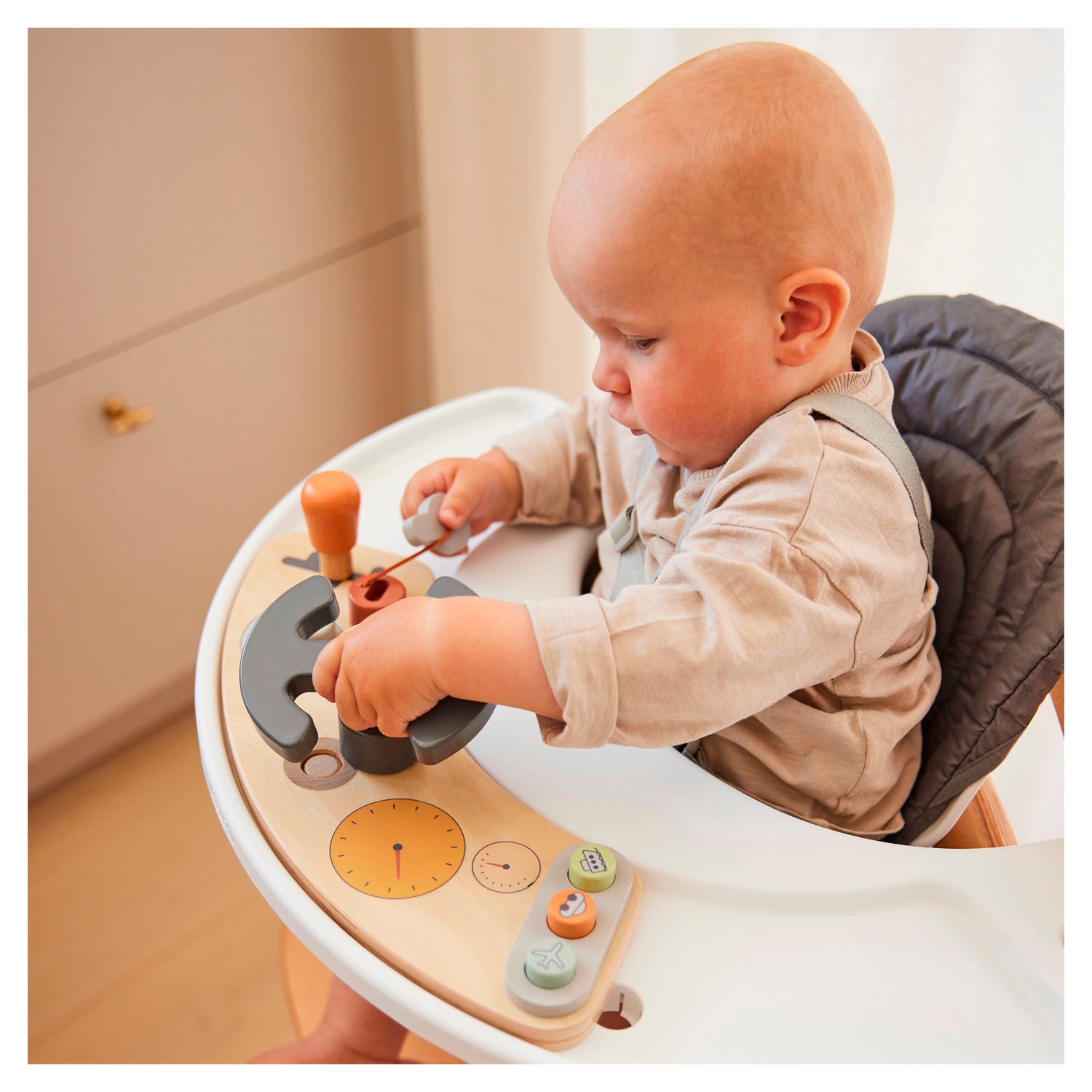 Hauck Motorikbrett »Play Cockpit für hauck Spielbrett Play Tray« FSC® - schützt Wald