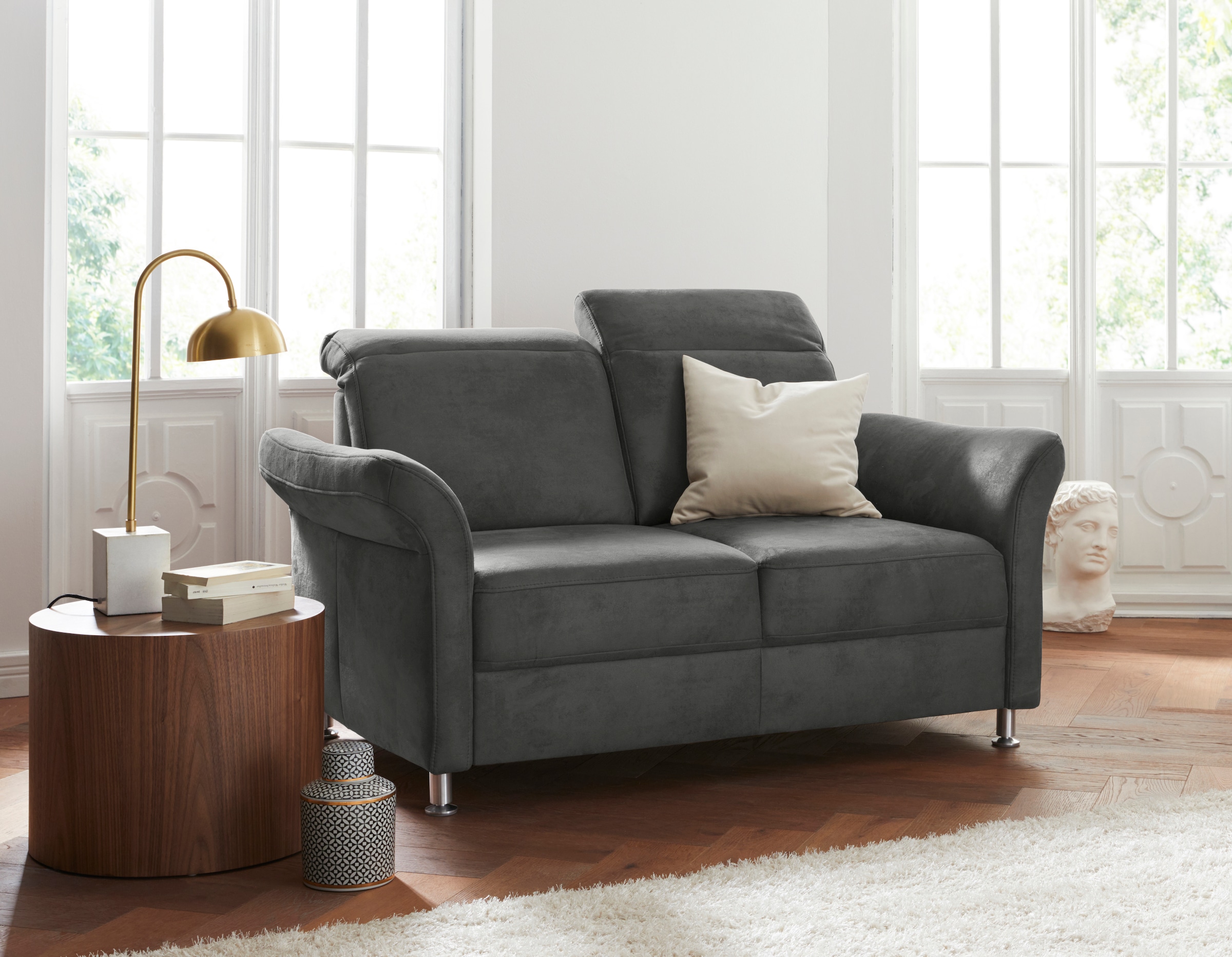 Image of sit&more 2-Sitzer »Darwin«, inklusive Federkern, wahlweise mit Kopfteilverstellung bei Ackermann Versand Schweiz