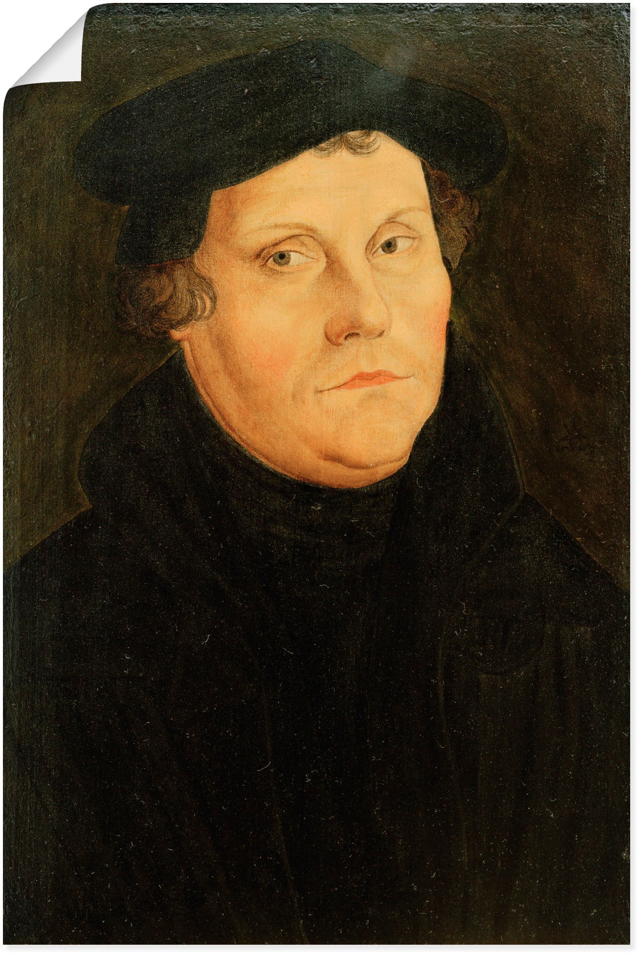Image of Artland Wandbild »Martin Luther«, Historische Persönlichkeiten, (1 St.), in vielen Grössen & Produktarten - Alubild / Outdoorbild für den Aussenbereich, Leinwandbild, Poster, Wandaufkleber / Wandtattoo auch für Badezimmer geeignet bei Ackermann Versand Sc