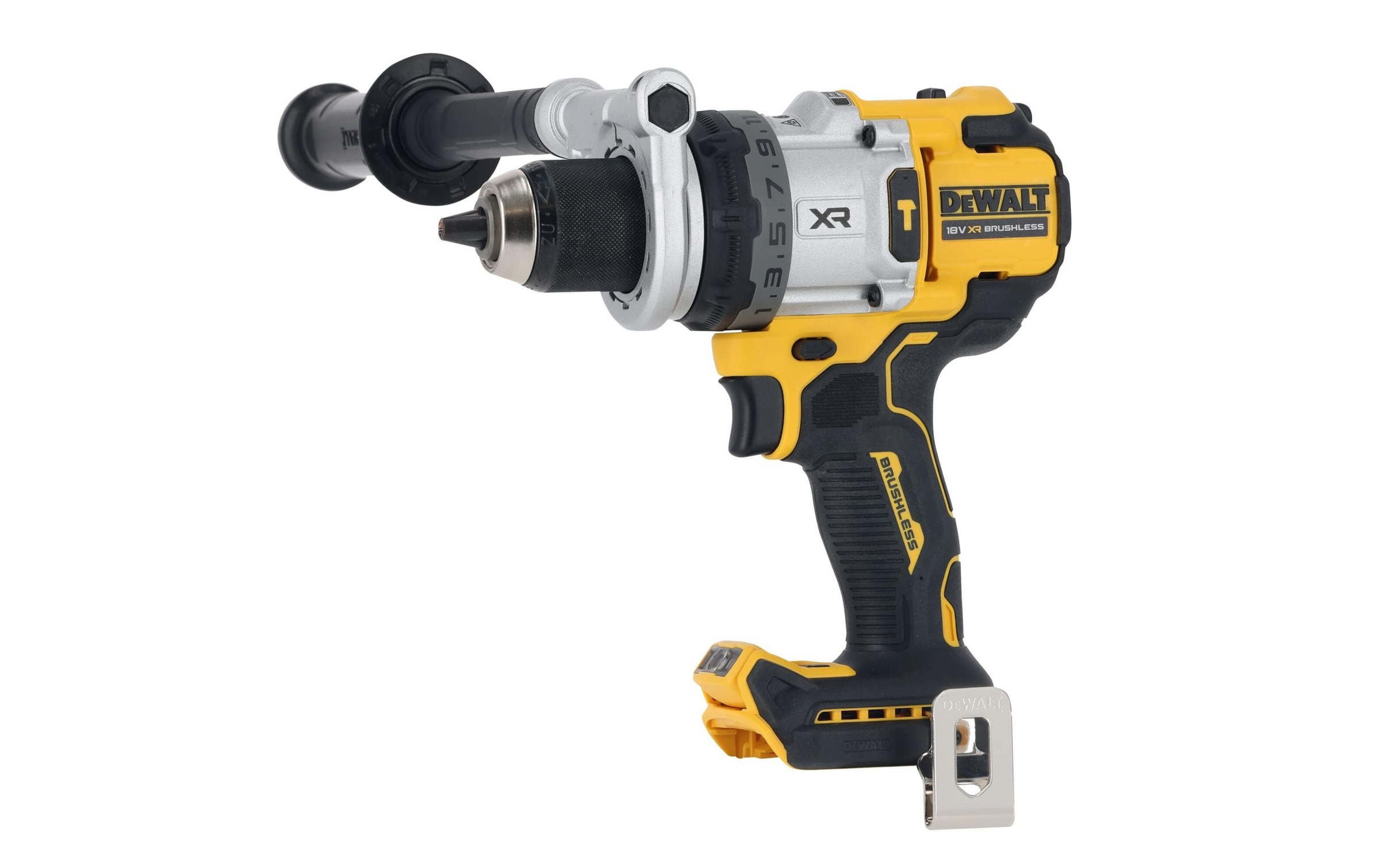DeWalt Akku-Schlagbohrschrauber »18 V DCD1007NT-XJ Ohne Akku«, Softgriff, LED