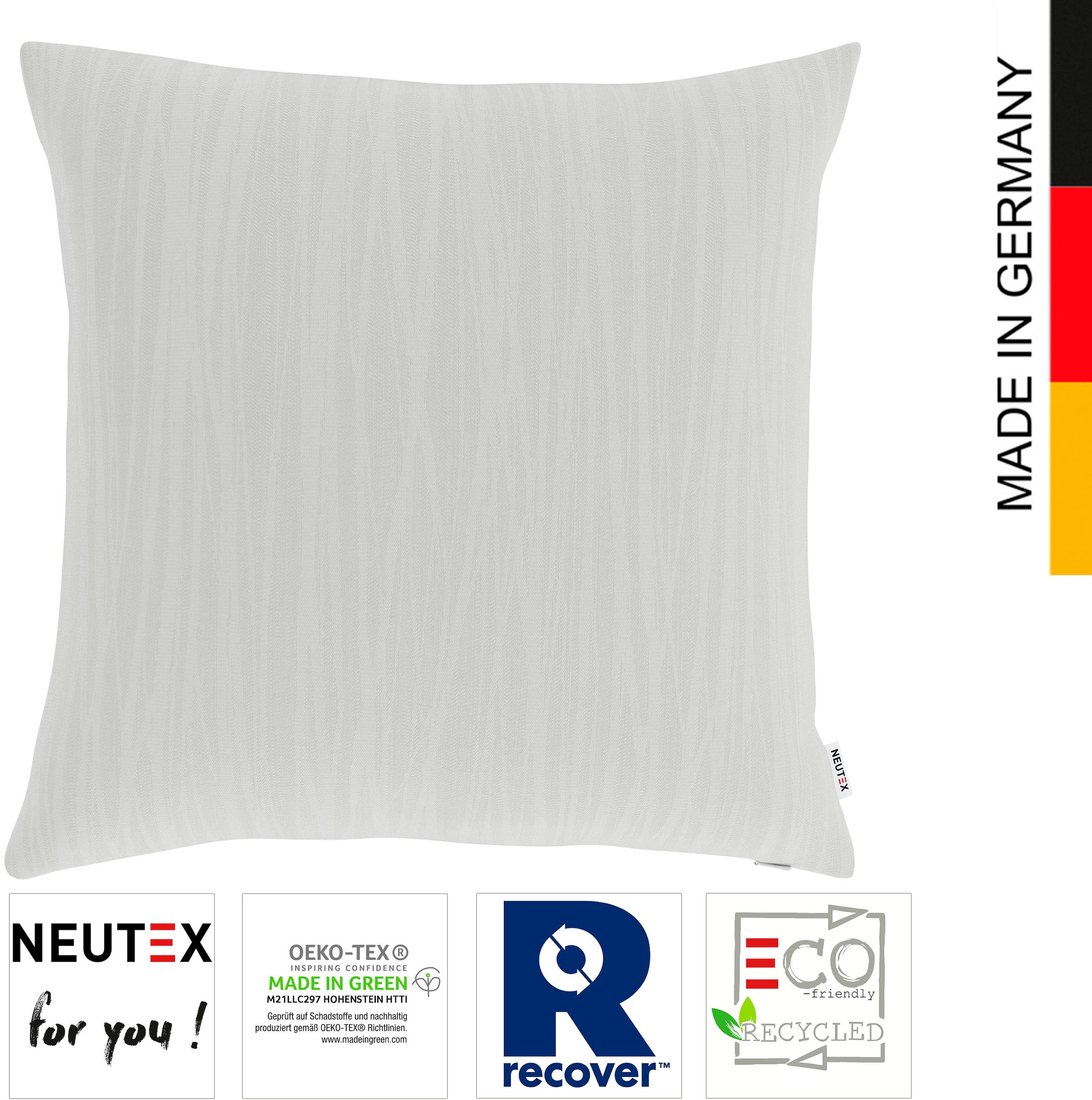 Neutex for you! Kissenhülle »David Eco«, (1 St.), ohne Füllung