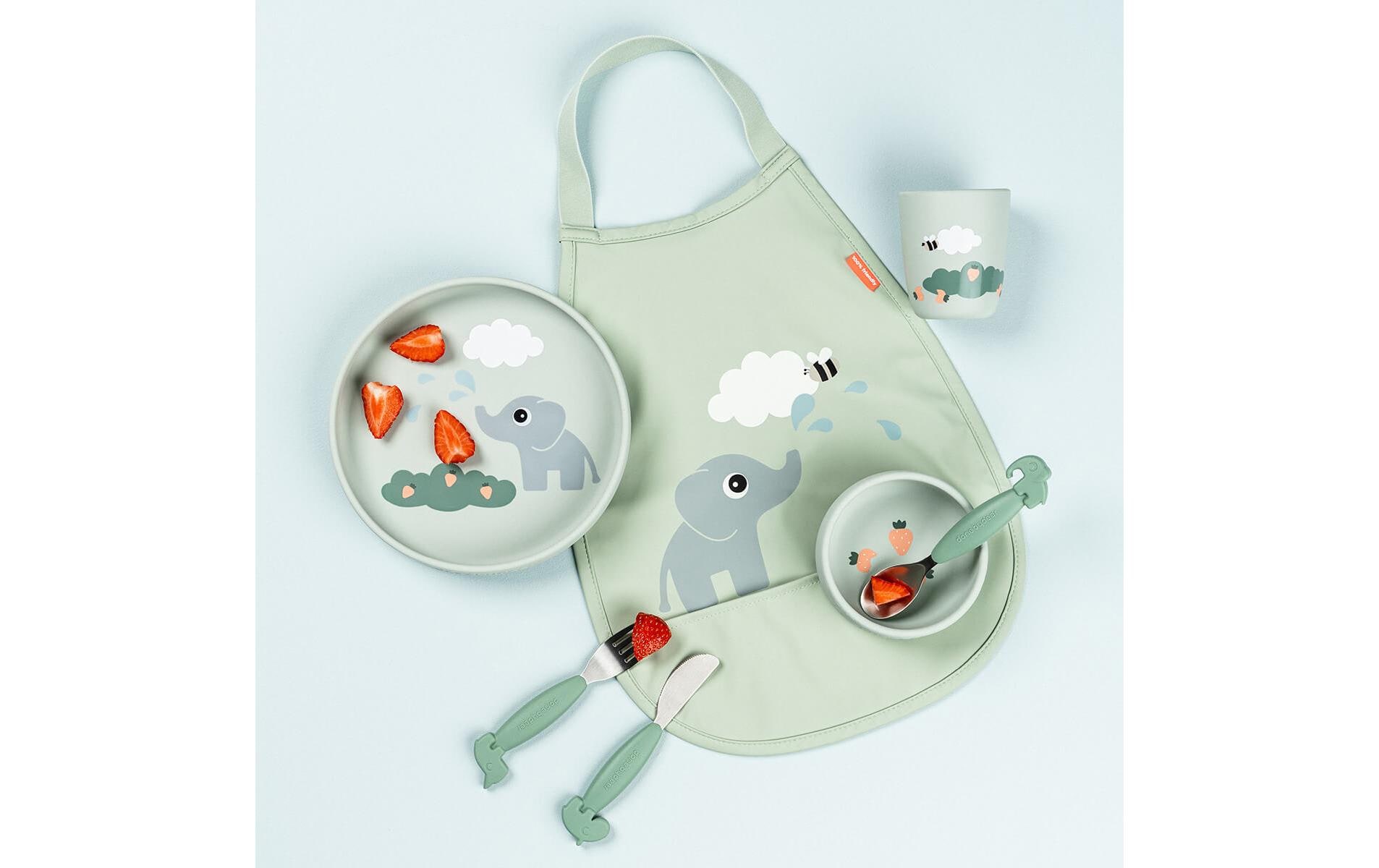 DONE BY DEER Set de vaisselle pour enfants »done by deer Stick&Stay«