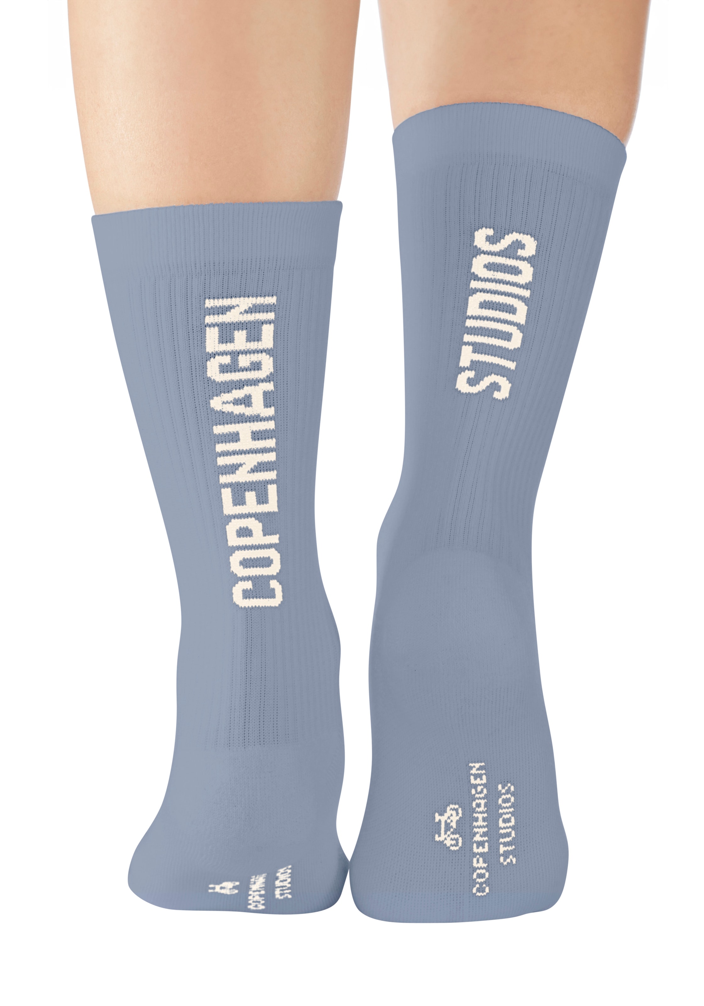Copenhagen Studios Tennissocken, (Packung, 3 Paar), mit grossem Schriftzug