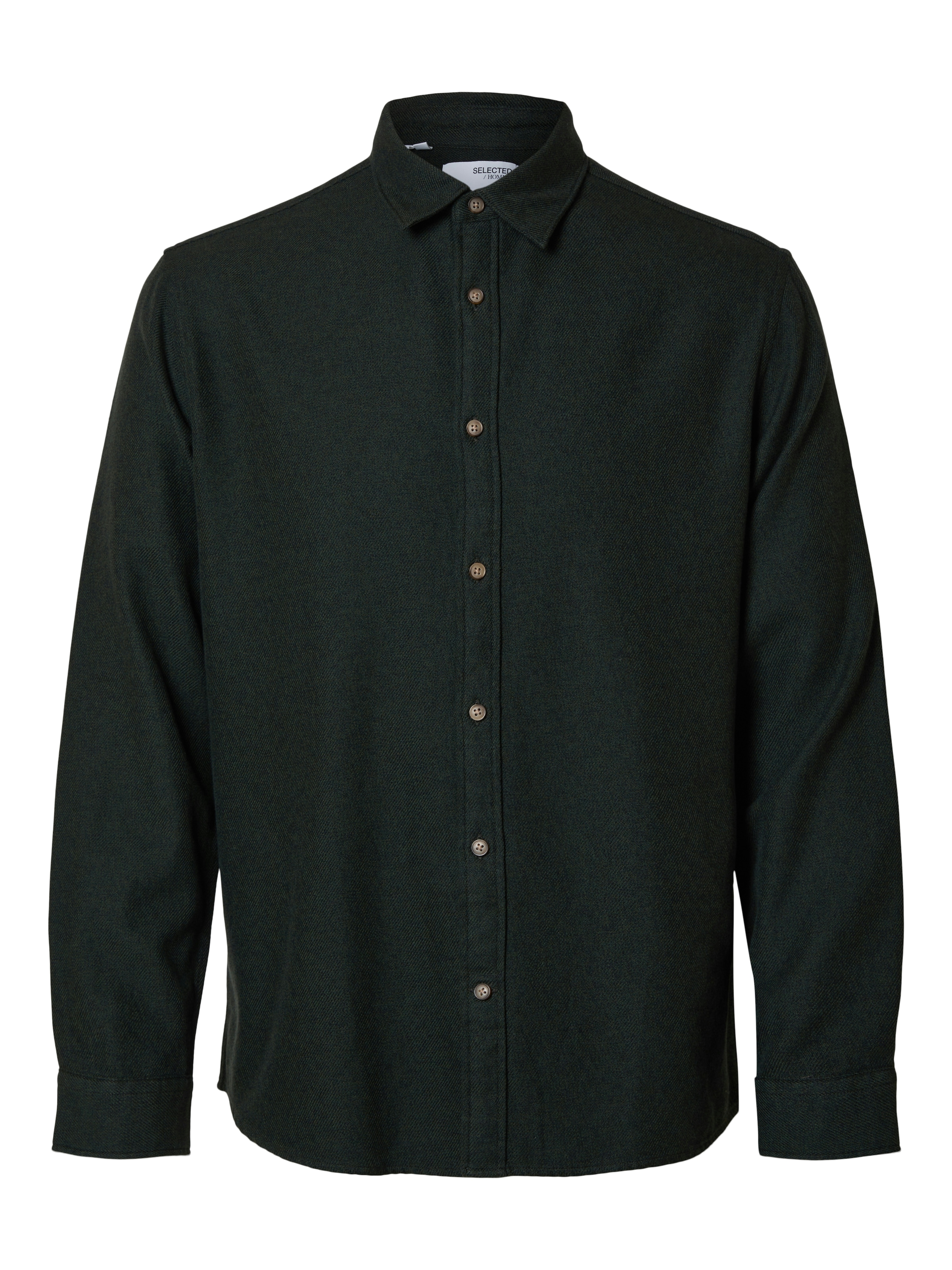 SELECTED HOMME Langarmhemd »SLHREGNOAH BRUSHED TWIST SHIRT LS NOOS«
