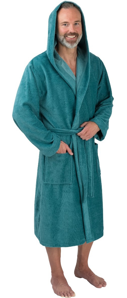 Image of Wewo fashion Herrenbademantel "Herrenbademantel 1105" 1 Stk. kuschelig leicht