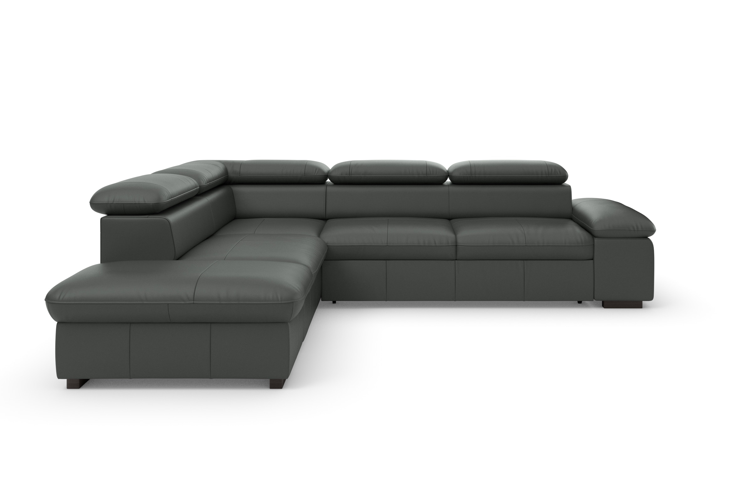 Home affaire Ecksofa »Alberto L-Form«, mit Kopfteilverstellung, wahlweise mit Bettfunktion