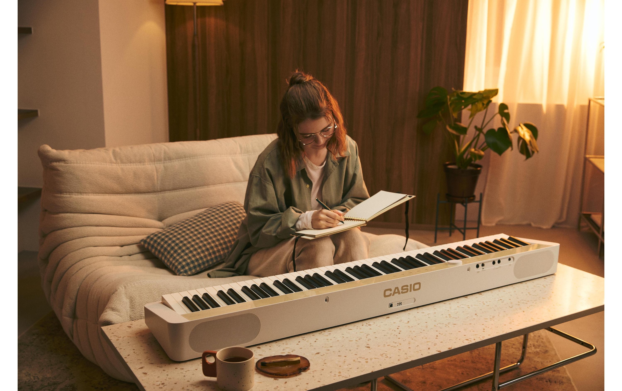 CASIO Digitalpiano »Privia PX-S1100 Mellow Limited«