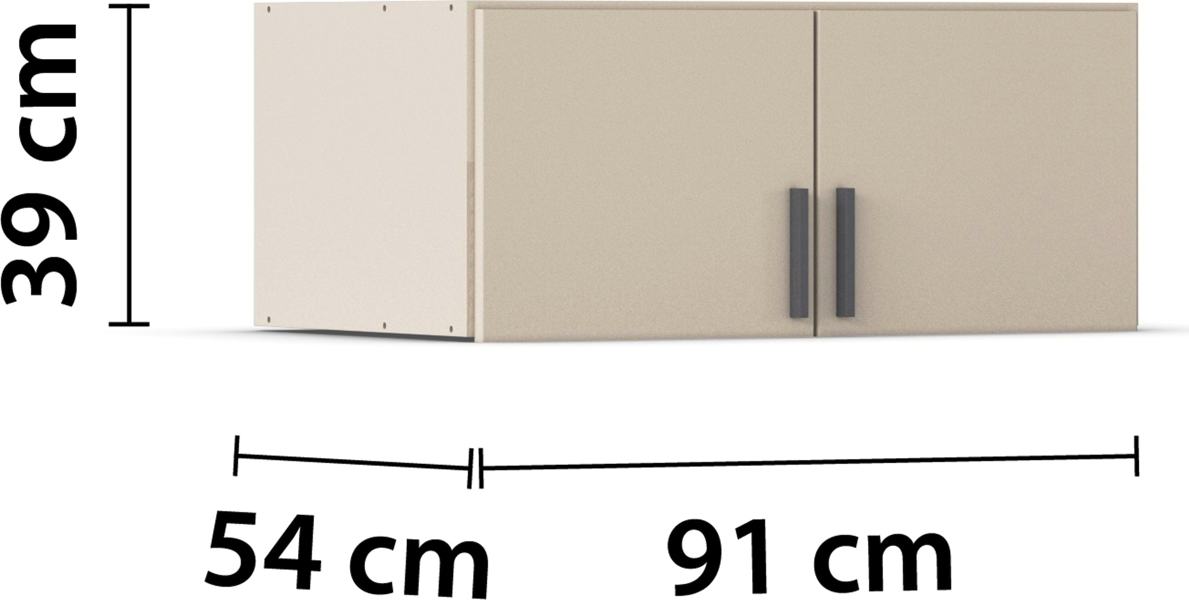 rauch Armoire à poser »Gamma« Largeurs 91/136/181/226 cm, en 4 variantes de poignées,  pour une utilisation maximale de la hauteur de plafond, nombreuses couleurs MADE IN GERMANY