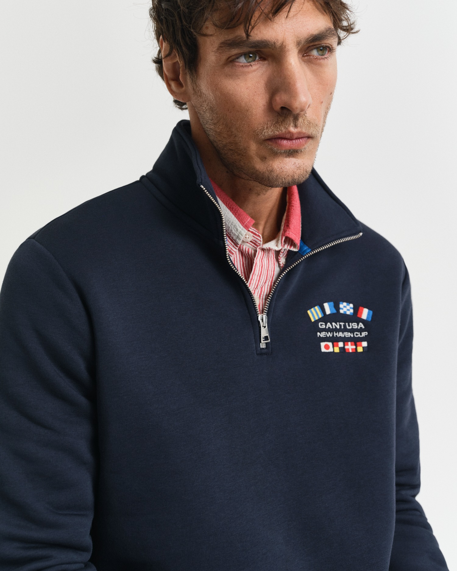 Gant Sweatshirt »GRAPHIC HALF ZIP«