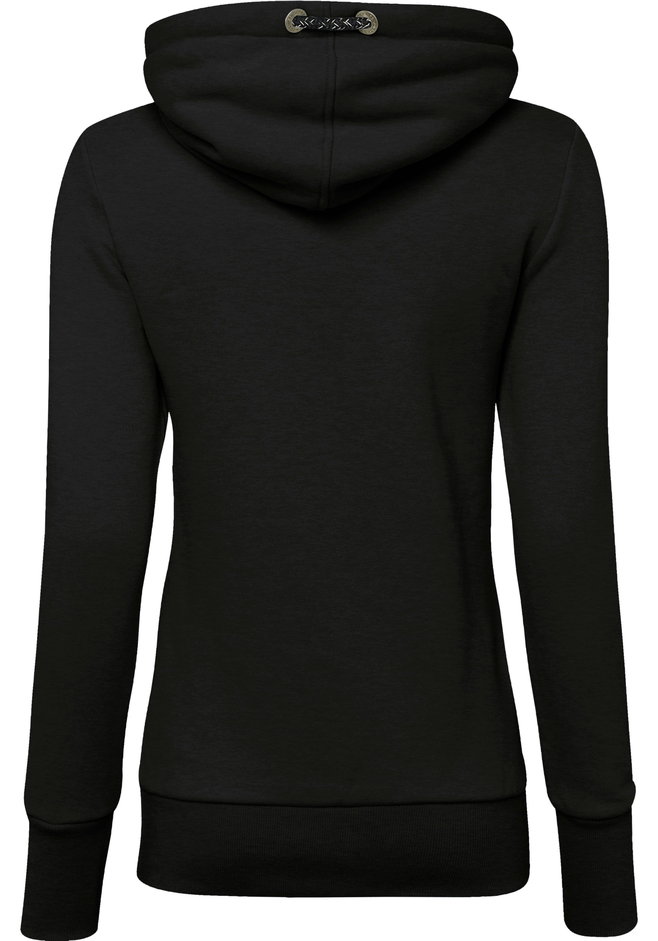 Ragwear Sweatshirt »GRIPYBUTTON«, Sweater mit rustikalen Kordel-Akzenten