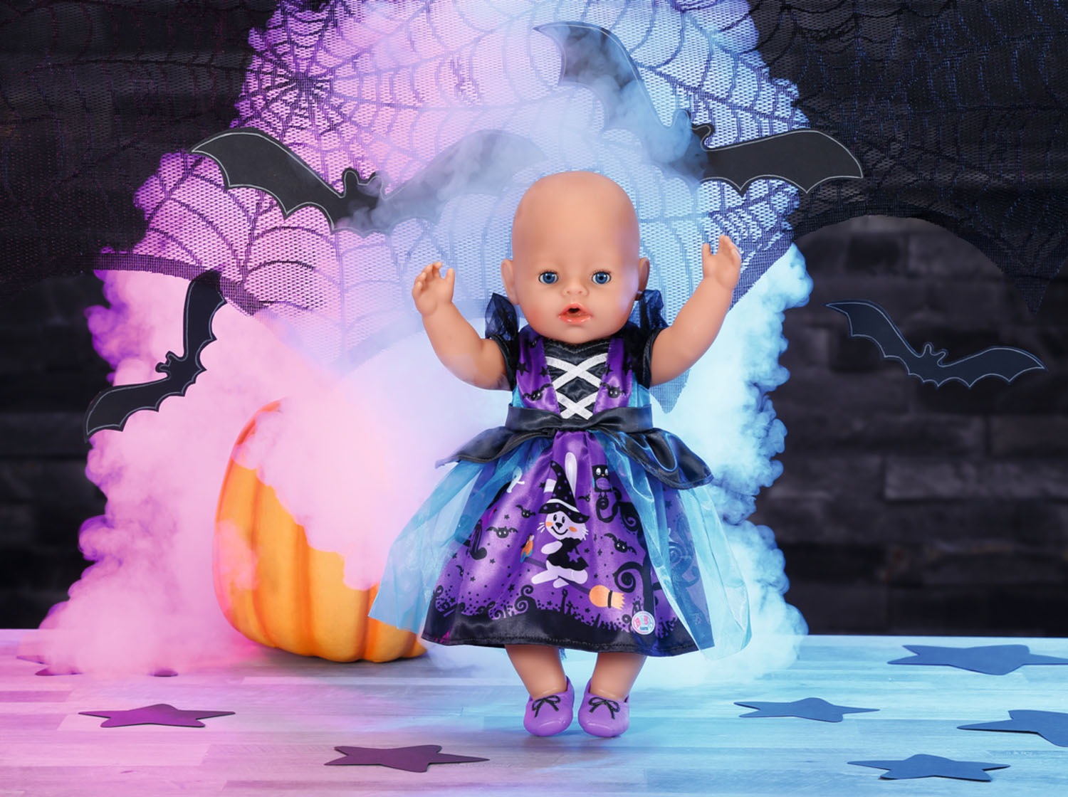 Baby Born Puppenkleidung »Halloween Kleid, 43 cm«, mit Kleiderbügel