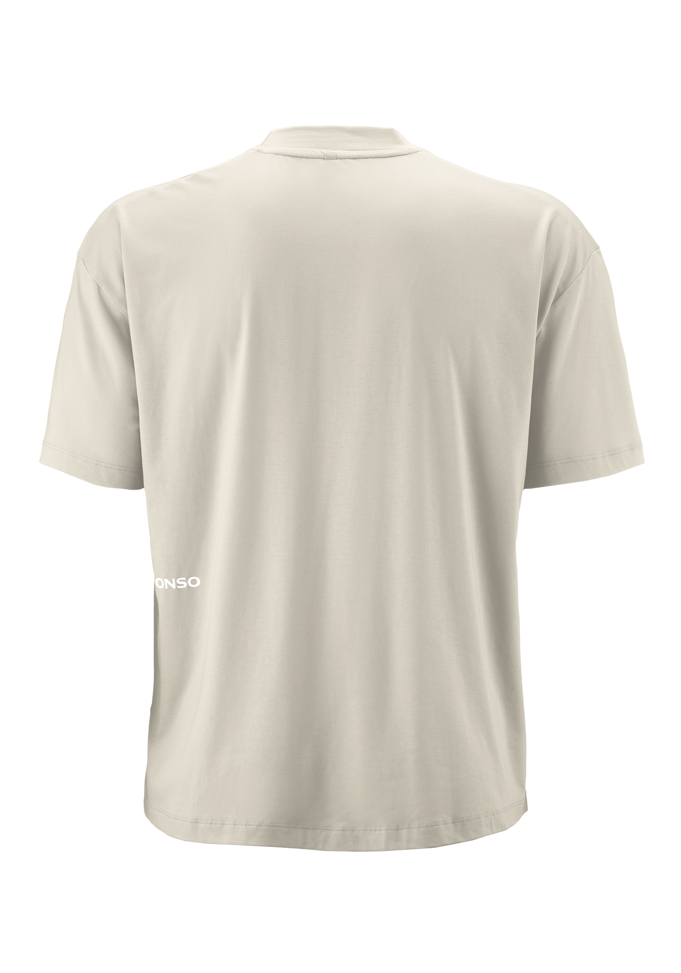 Gonso Shirt à col rond »OffBike T-Shirt Oversized« Unisex T-Shirt mit Logo, Off-Bike Shirt, Oversize-Fit