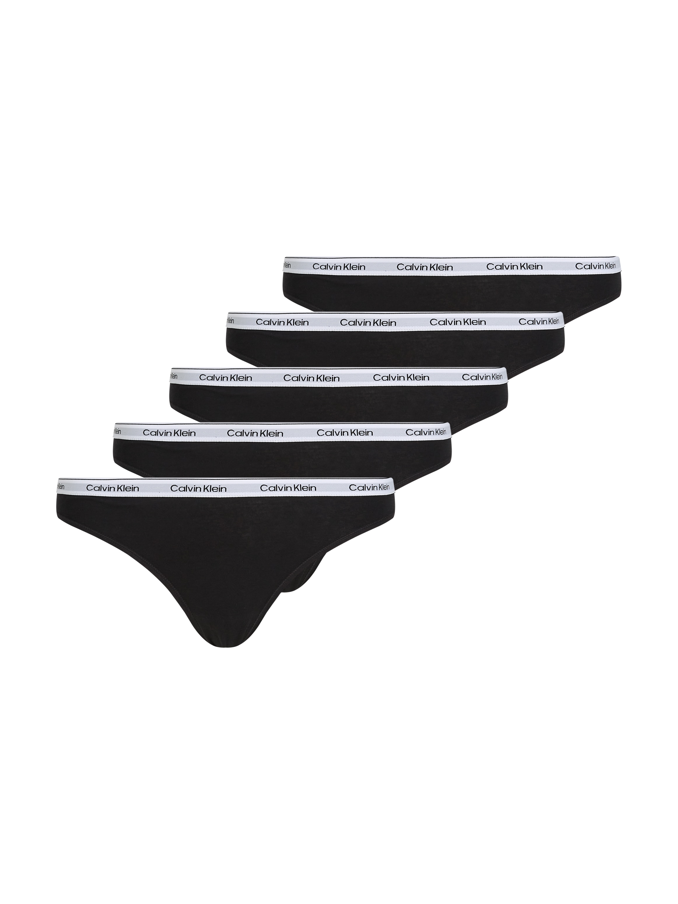 Calvin Klein Underwear Bikinislip »5 PACK BIKINI (LOW-RISE)«, (Packung, 5 St., 5er-Pack), mit Logobund