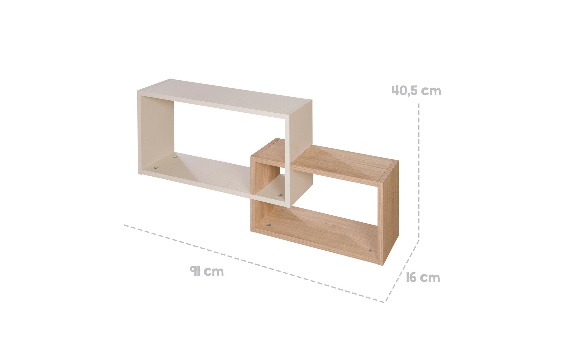 roba® Wandregal »Wandregal 91.0 x 16.0 x 41.5 cm«