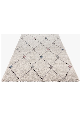 MINT RUGS Hochflor-Teppich »Create«, rechteckig, 35 mm Höhe, Rauten Design, besonders... kaufen