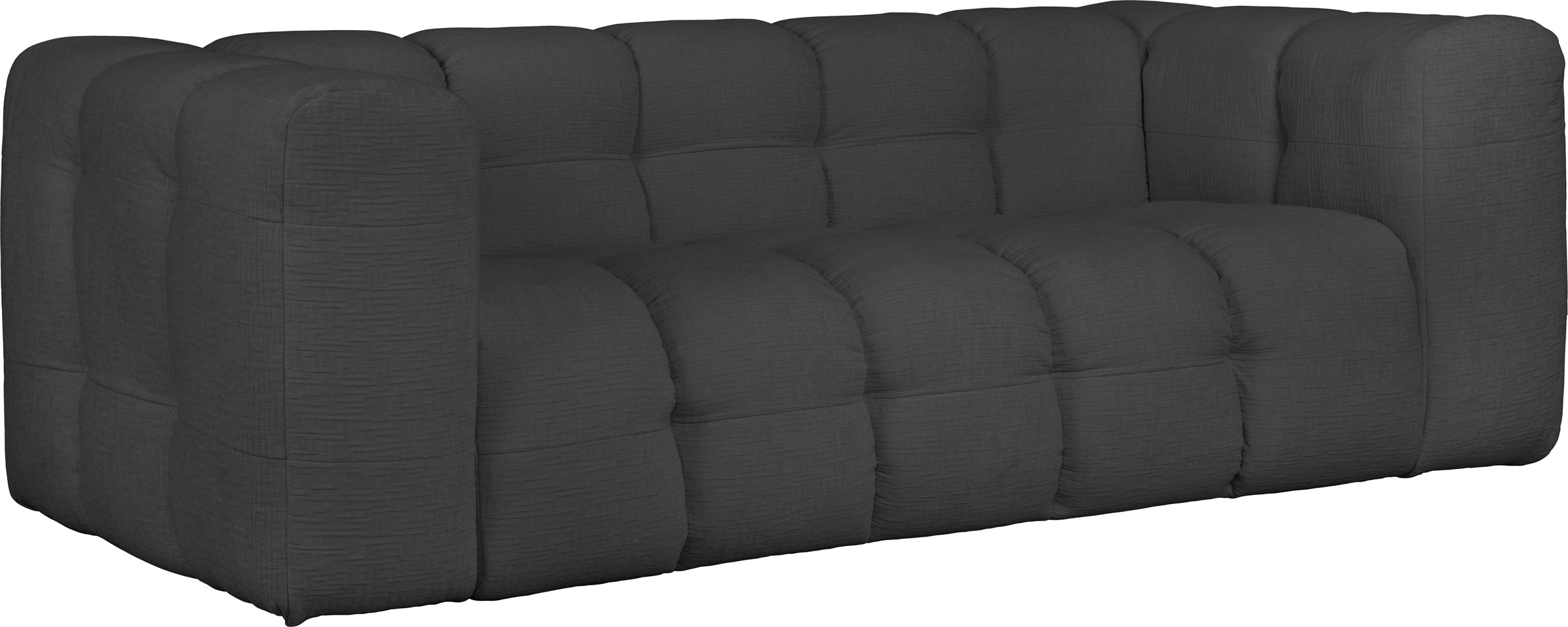 LeGer Home by Lena Gercke 3-Sitzer »TALISHA Designersofa, moderne Steppung, Masse B/T/H: 229/110/75 cm«, aufwendig gepolstert, hoher Sitzkomfort