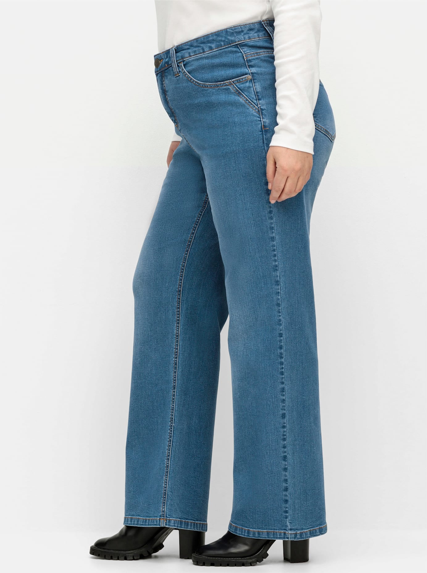 Sheego 5-Pocket-Jeans, (1 tlg.)