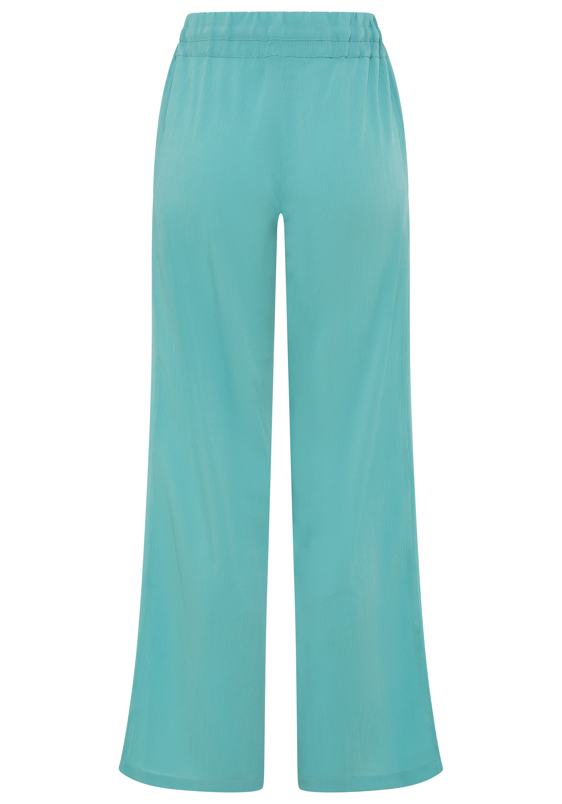 Laura Scott Pantalon à enfiler  weite Hose, mit Gummizug am Bund, mit Schlitz am Beinabschluss