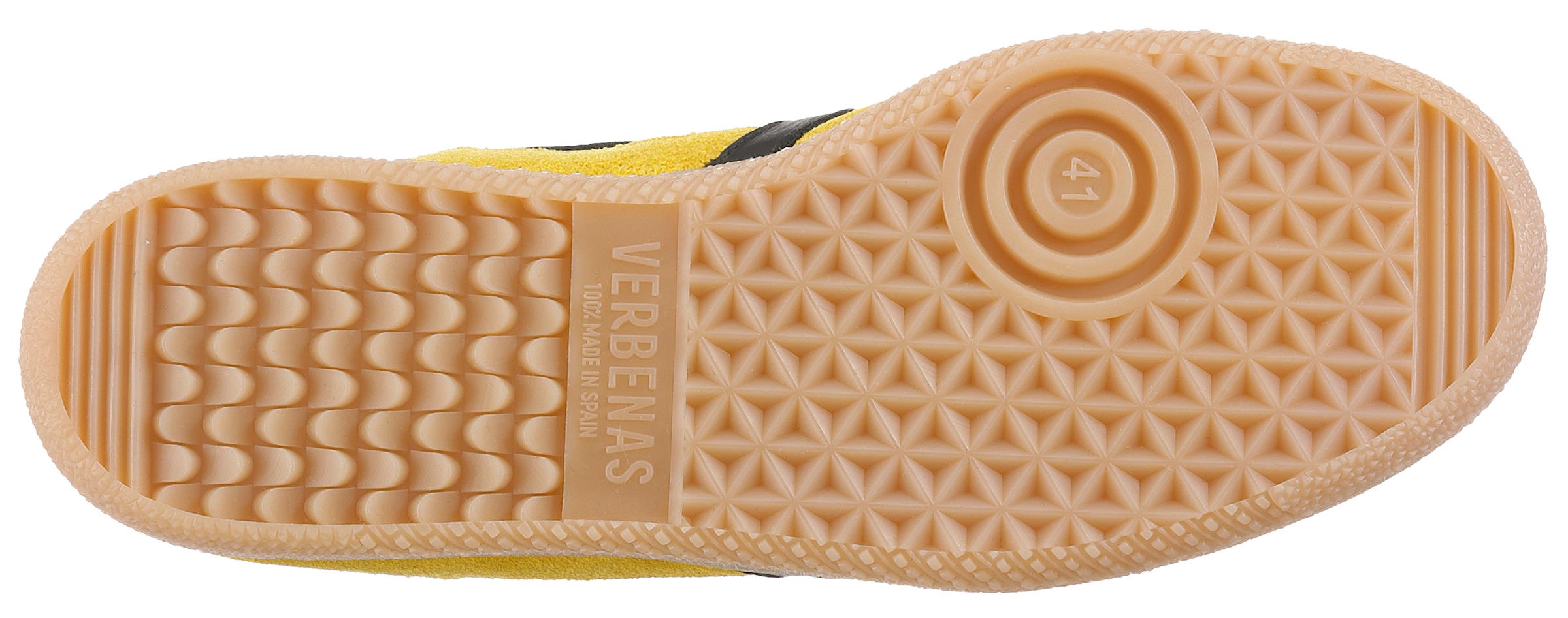 VERBENAS Sneakers »SIMON«  Sneaker rétro, chaussure à lacets, sneaker de loisirs avec semelle extérieure couleur miel