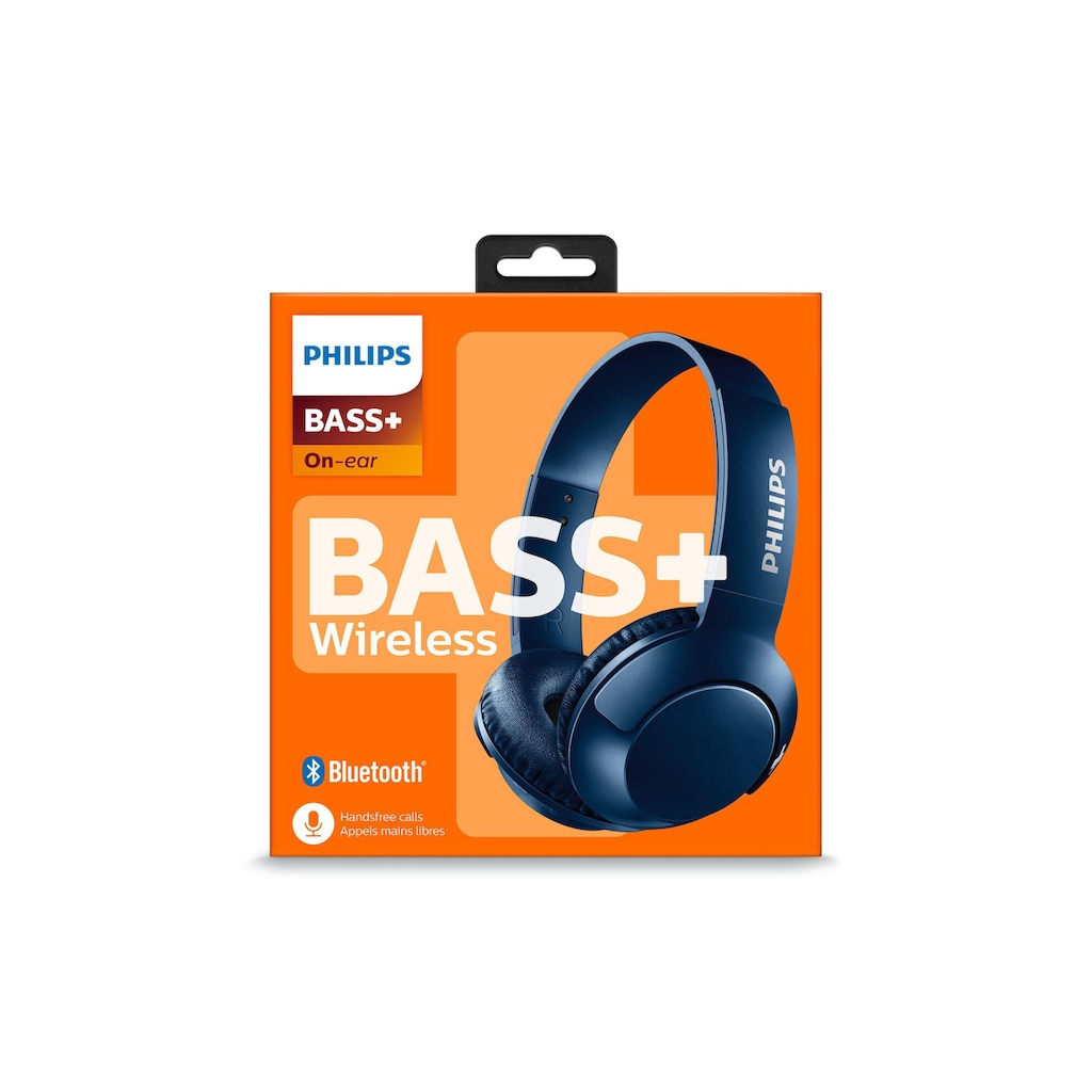 Philips Over-Ear-Kopfhörer »BASS+ SHB3075BL/00 Blau«