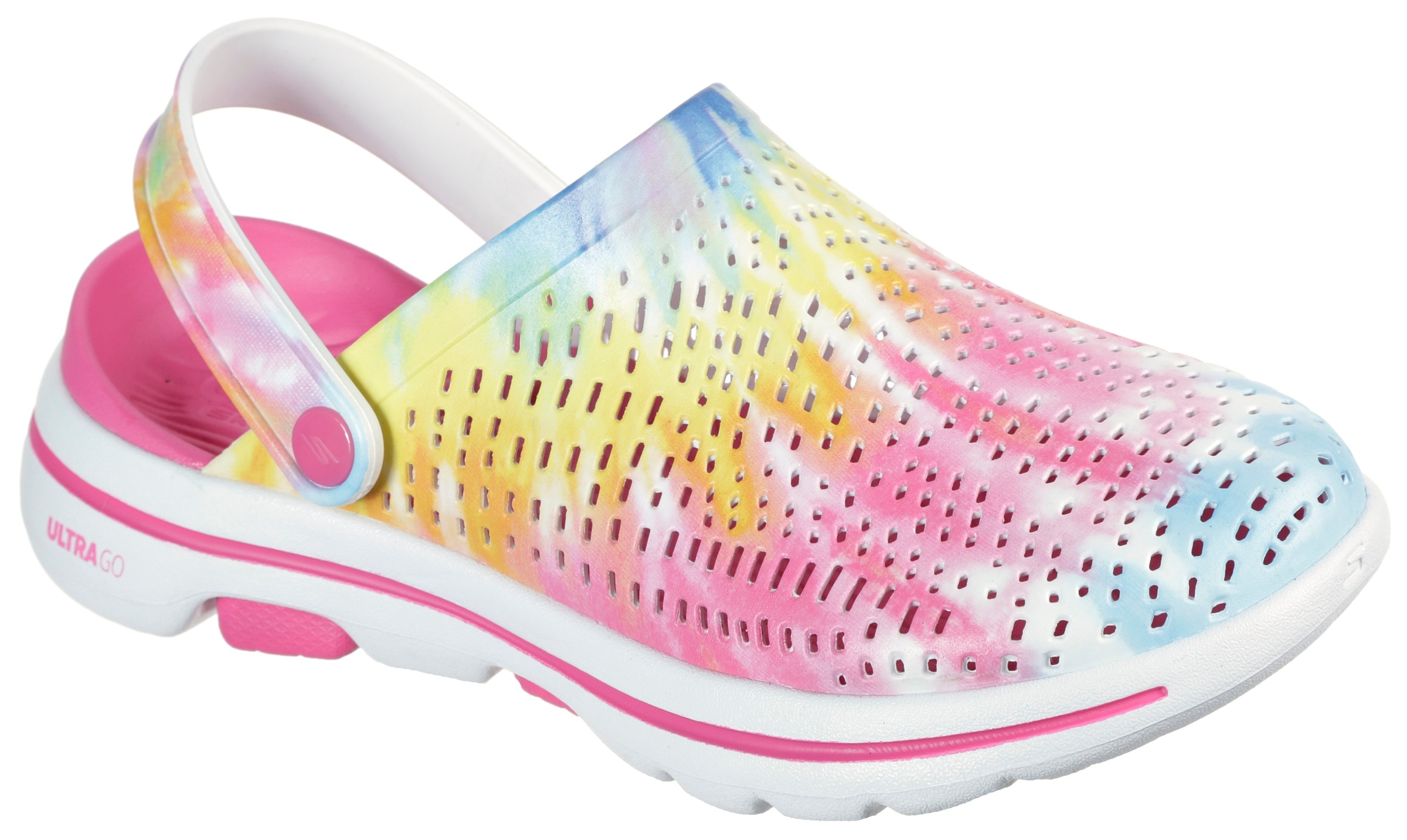 Image of Skechers Clog »GO WALK 5 BOOGIE DOWN«, im auffälligen Batik-Look bei Ackermann Versand Schweiz