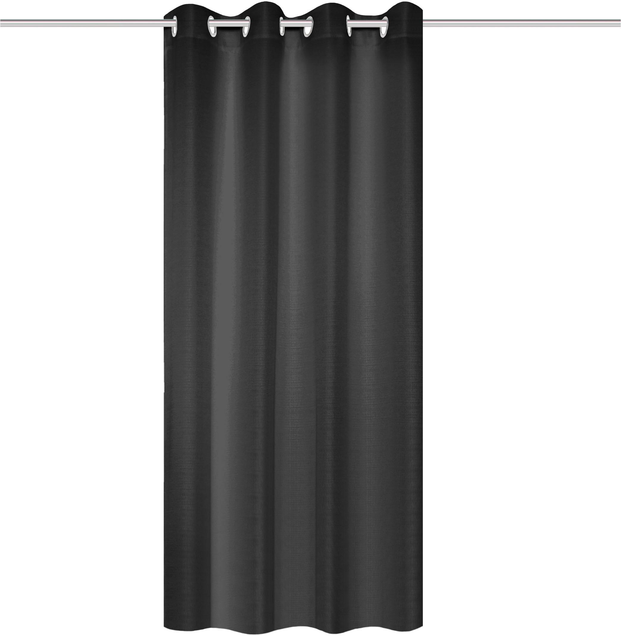 Home Basics Rideau »BENOGA« Oeillets 1 cuis tlg. Ösenschal, Uni, Dekostruktur