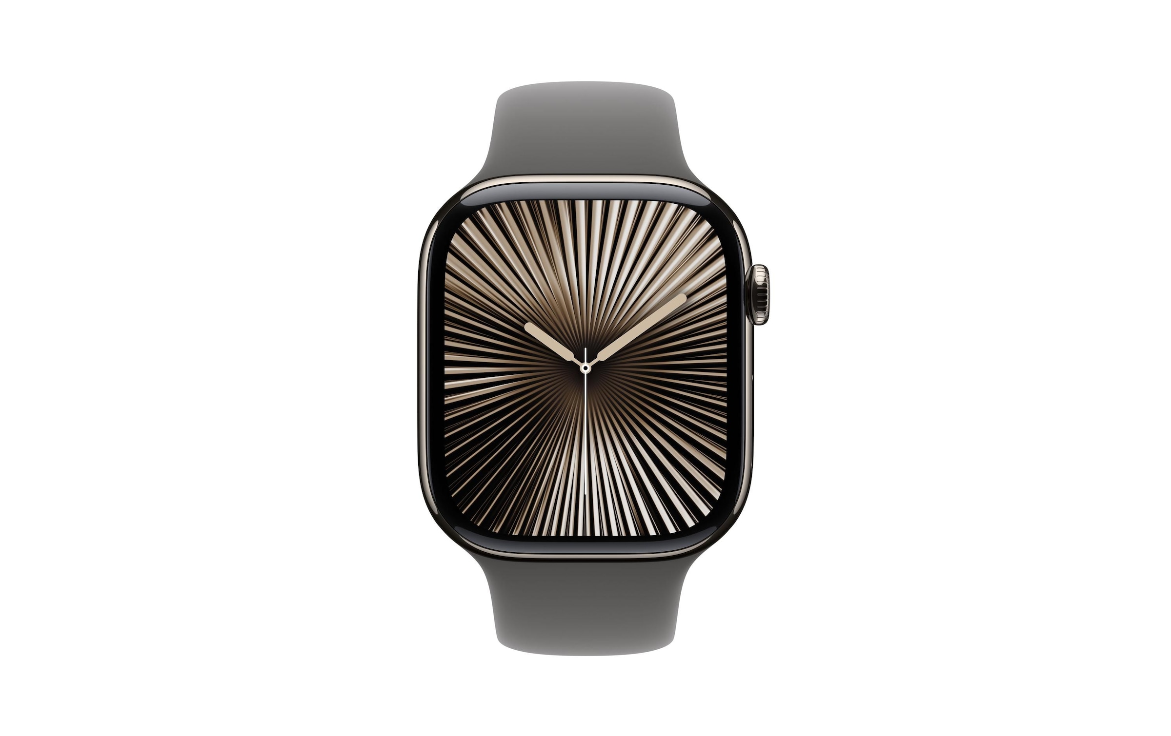 Apple Watch Series 10 Titan, 46 mm, GPS + Cellular, Sport Band M/L, Natur