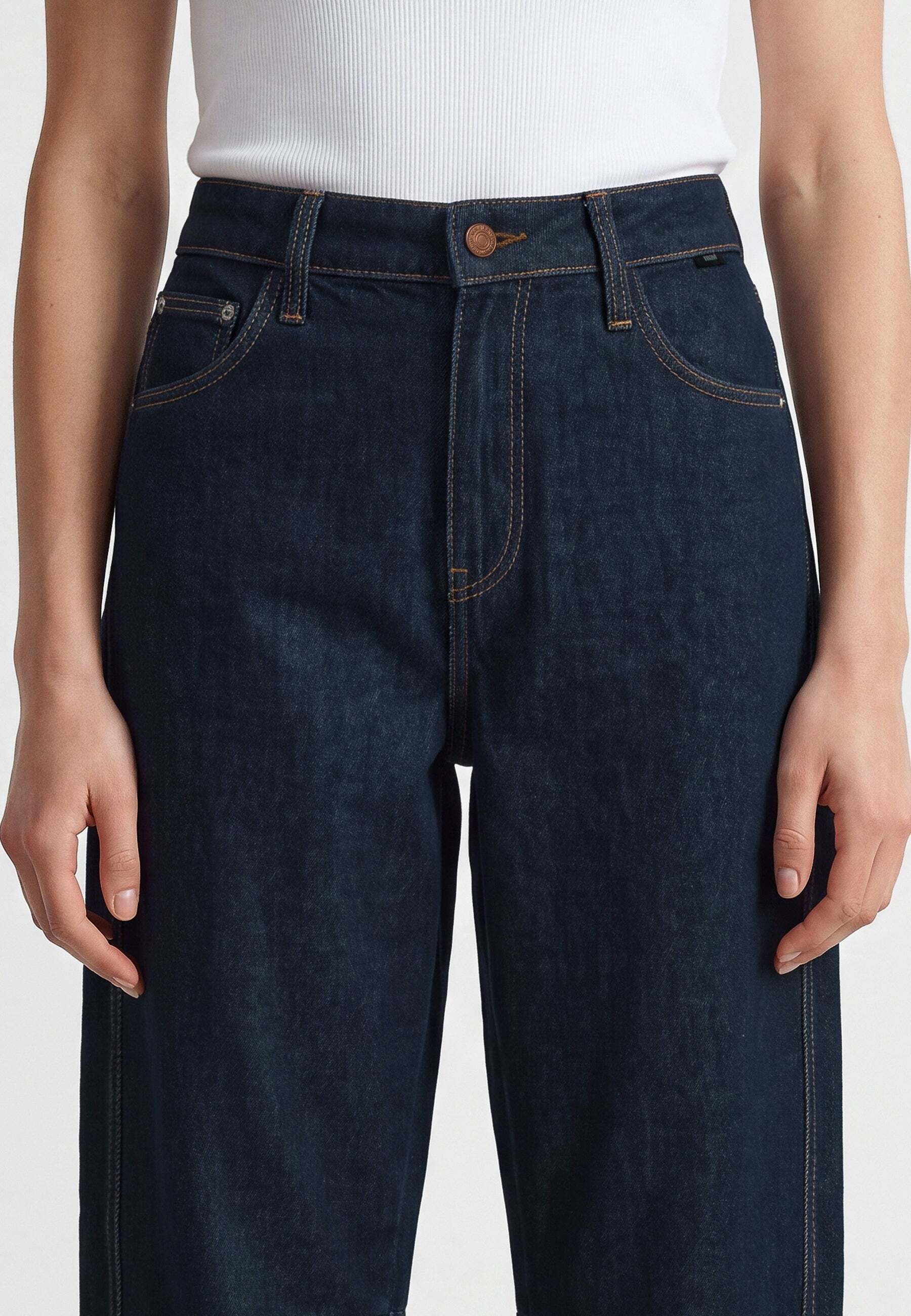 Mavi Boyfriend-Jeans »Mavi Jeans Leila With Cut«