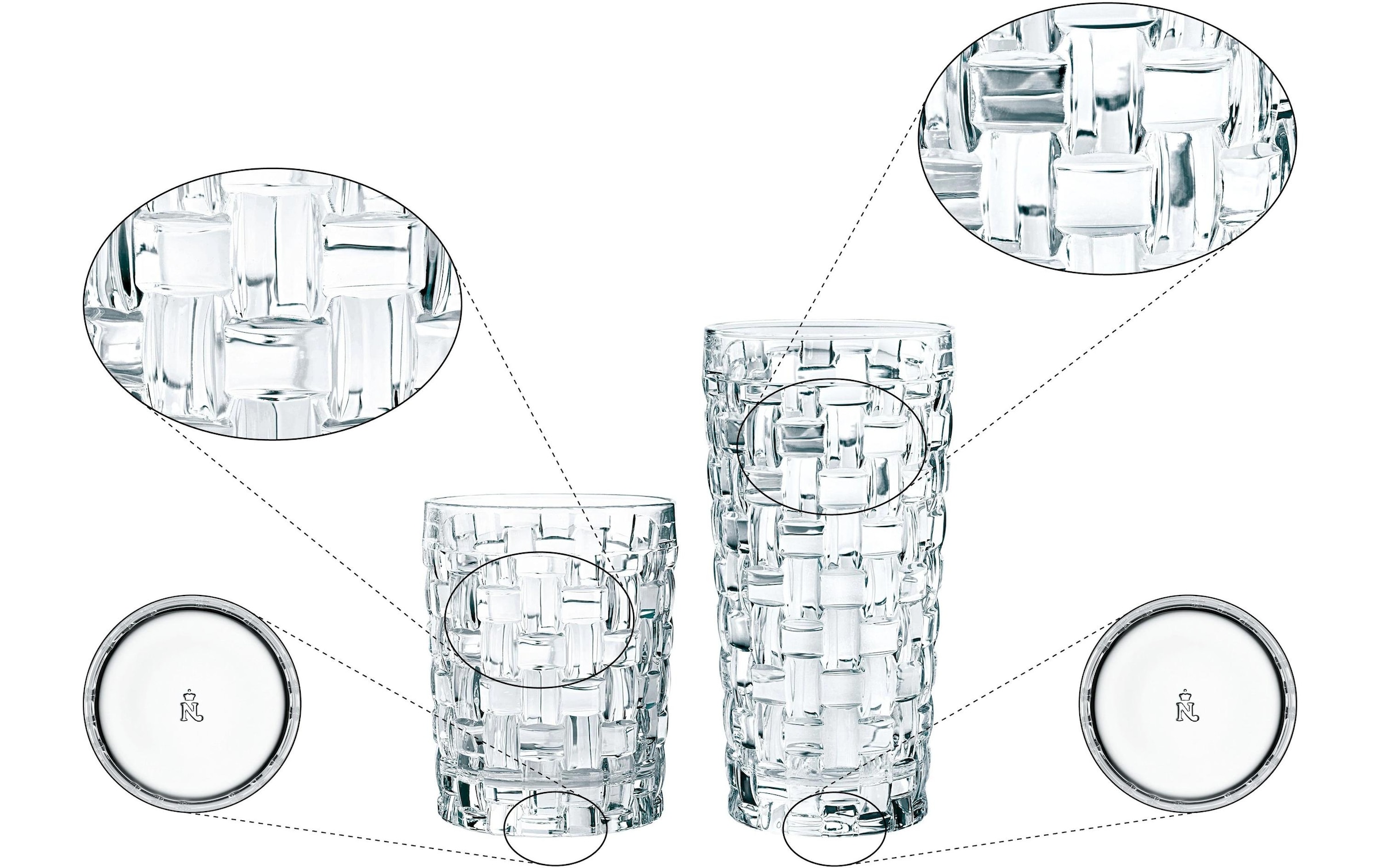 Nachtmann Verre à long drink »Bossa Nova« Made in Germany, 12-teilig