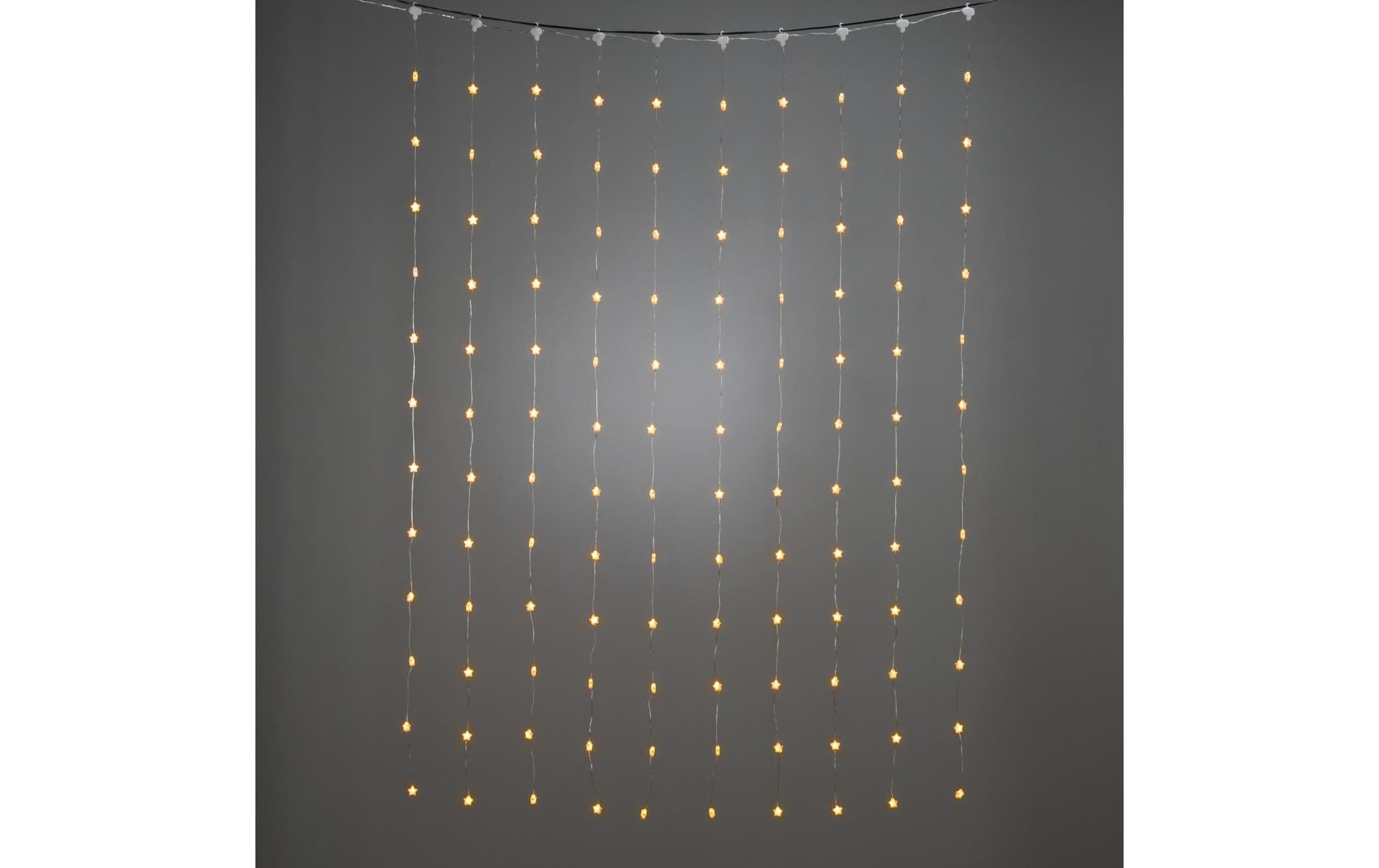 KONSTSMIDE LED-Lichtervorhang »mit 120 Sterne USB, IP20«