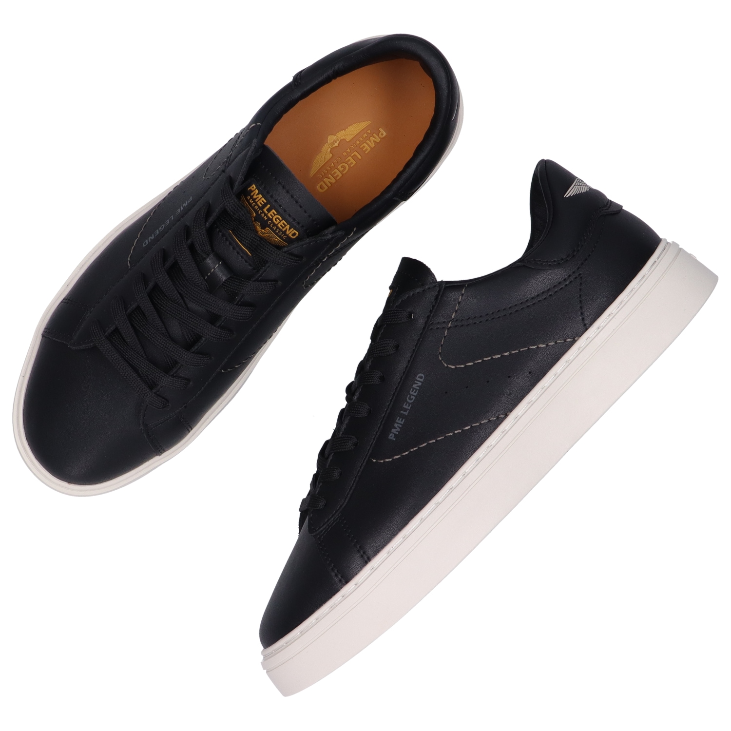 PME LEGEND Sneaker »RIVET«  Schnürschuh, Halbschuh, Freizeitsneaker mit Label