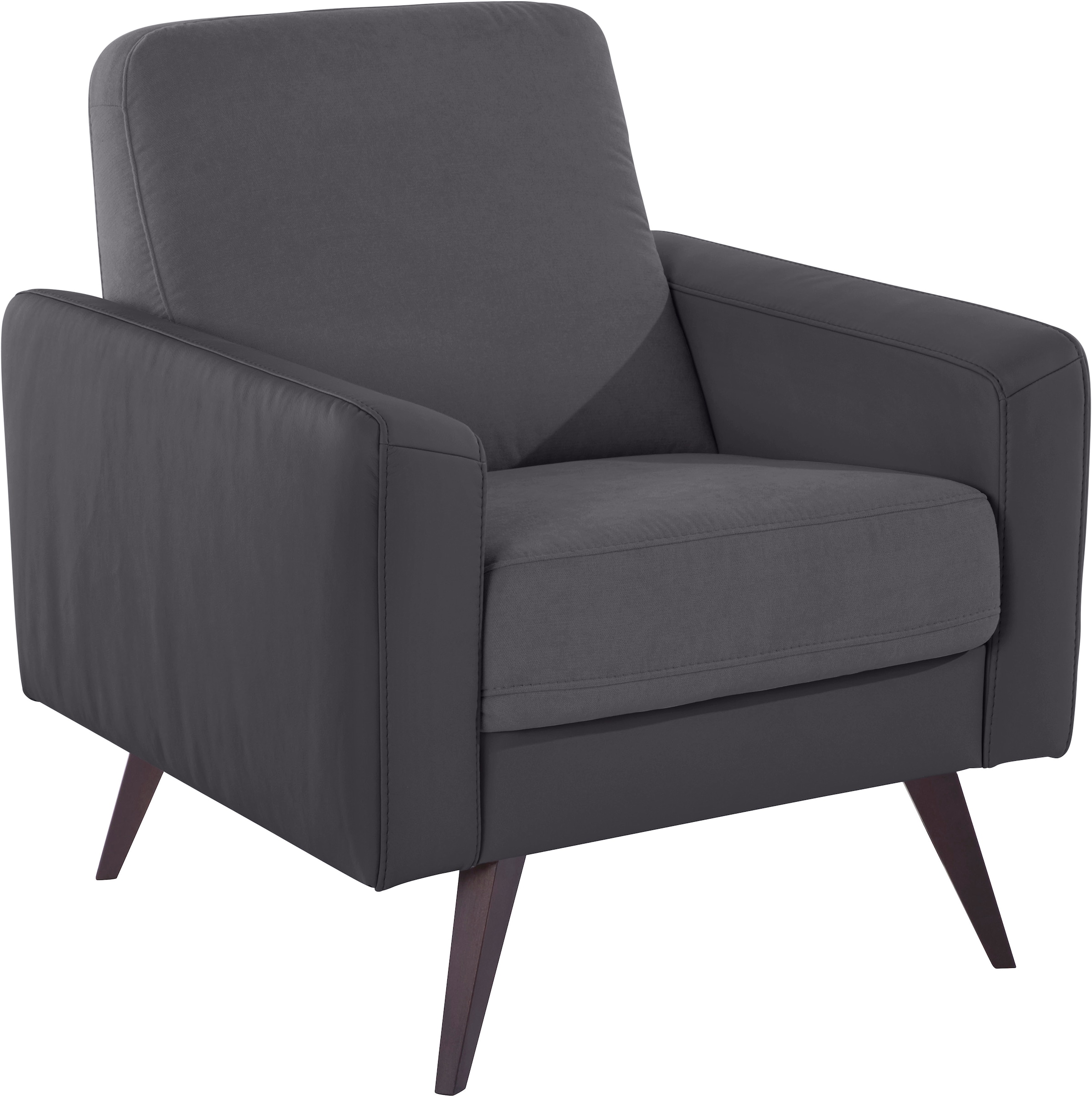 exxpo - sofa fashion Fauteuil »Samso, Loungesessel mit tollem Sitzkomfort« Komfortsitzhöhe 49cm