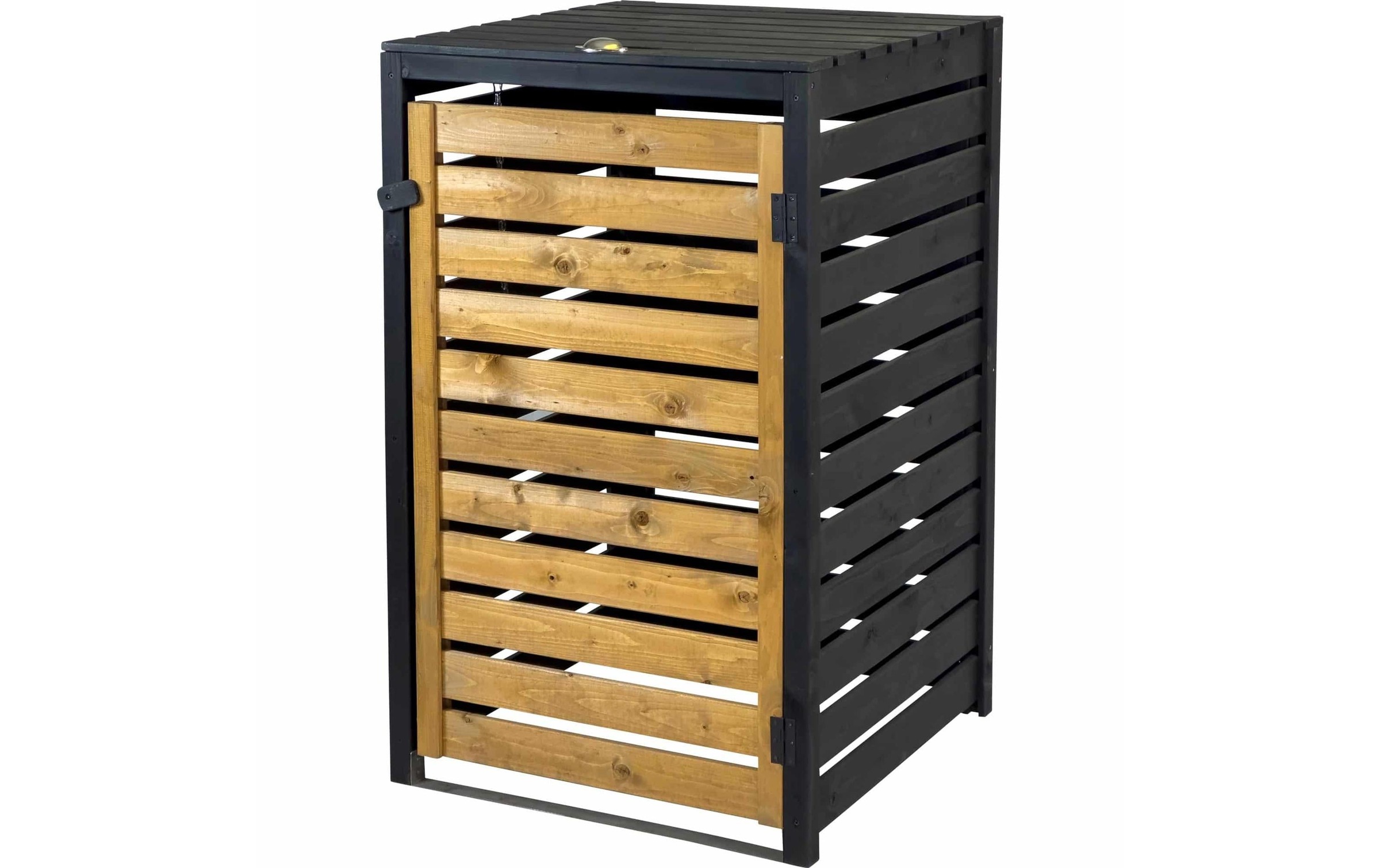 Image of dobar Mülltonnenbox "120 L" Bausatz aus Fichtenholz für Mülltonnen