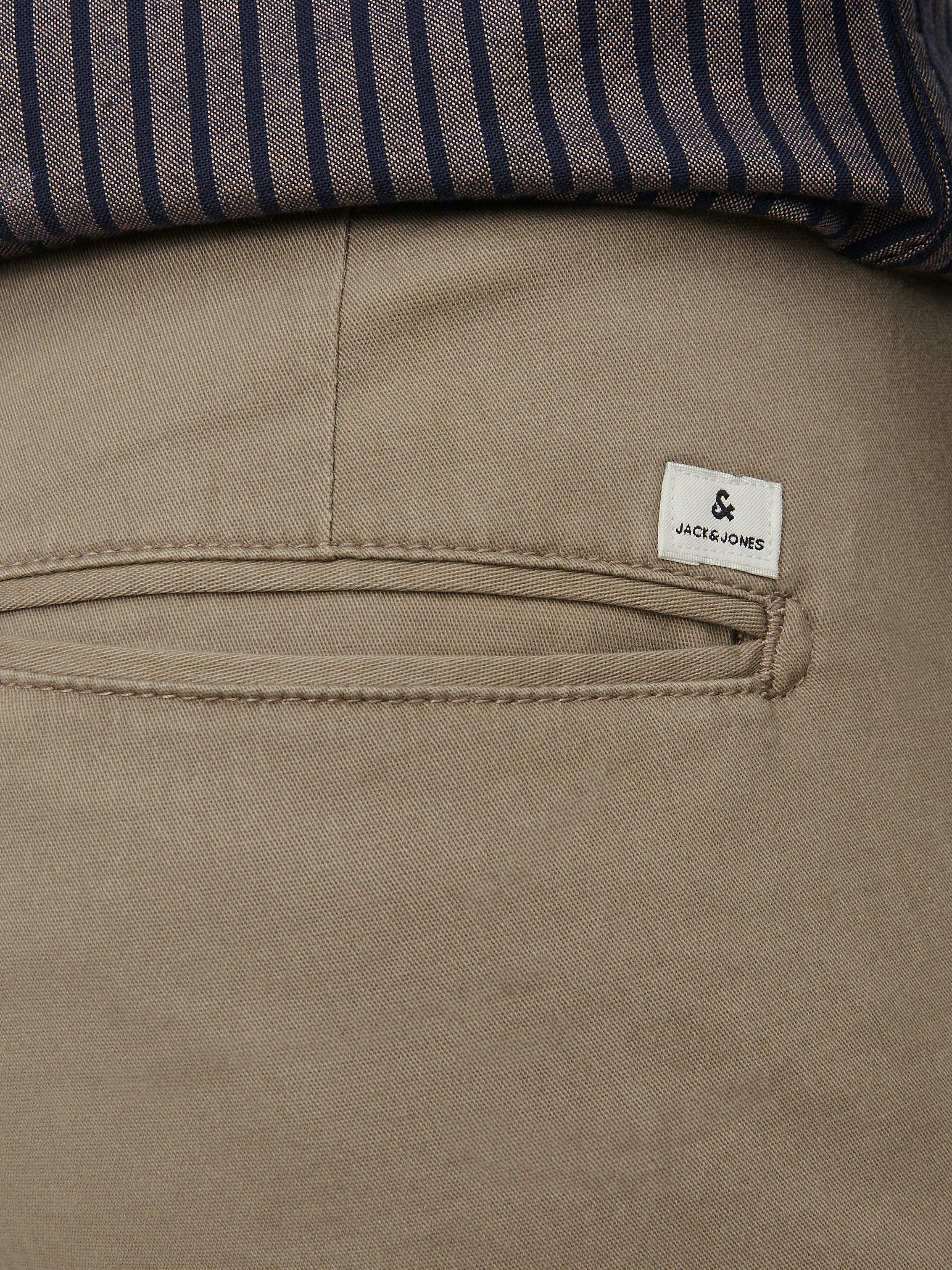 Jack & Jones Chinos »JPSTMARCO mit schmalem Bein und pflegeleichtem Stoff«  washed, modisch, schmal, Baumwollmischung