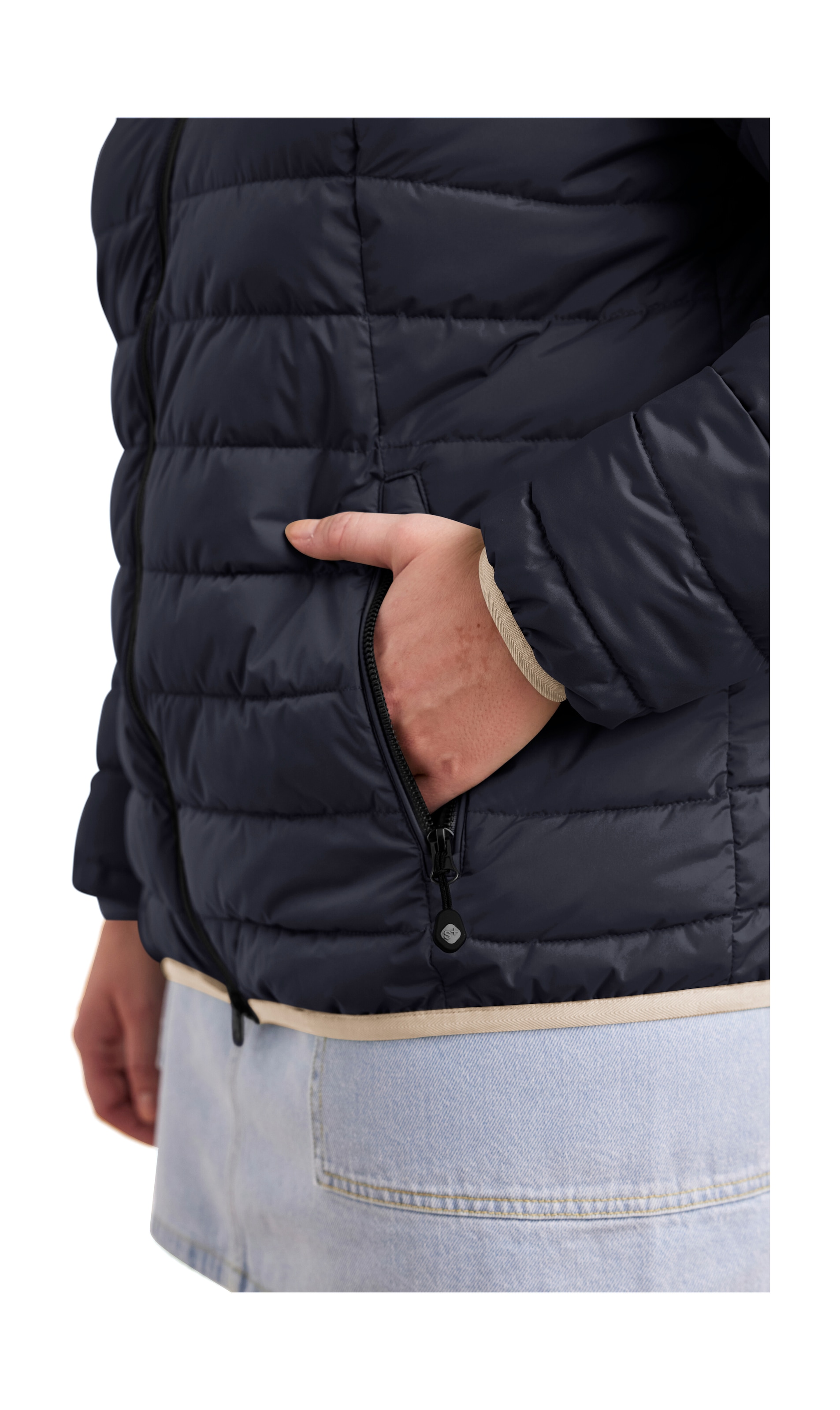 STOY Steppjacke »STS 3 WMN QLTD JCKT«, atmungsaktive, wasserabweisende Damen Steppjacke in grossen Grössen