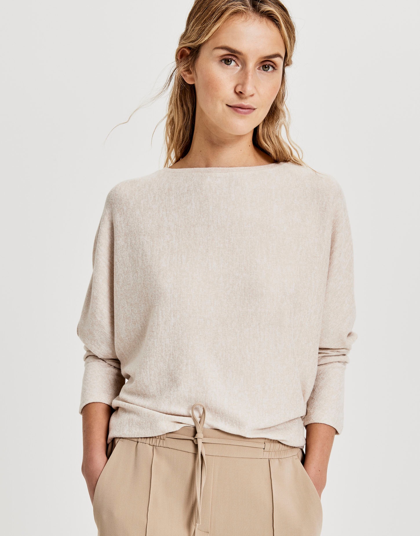 Image of OPUS Langarmshirt »Sutton«, hinten mit Zierknopfleiste bei Ackermann Versand Schweiz