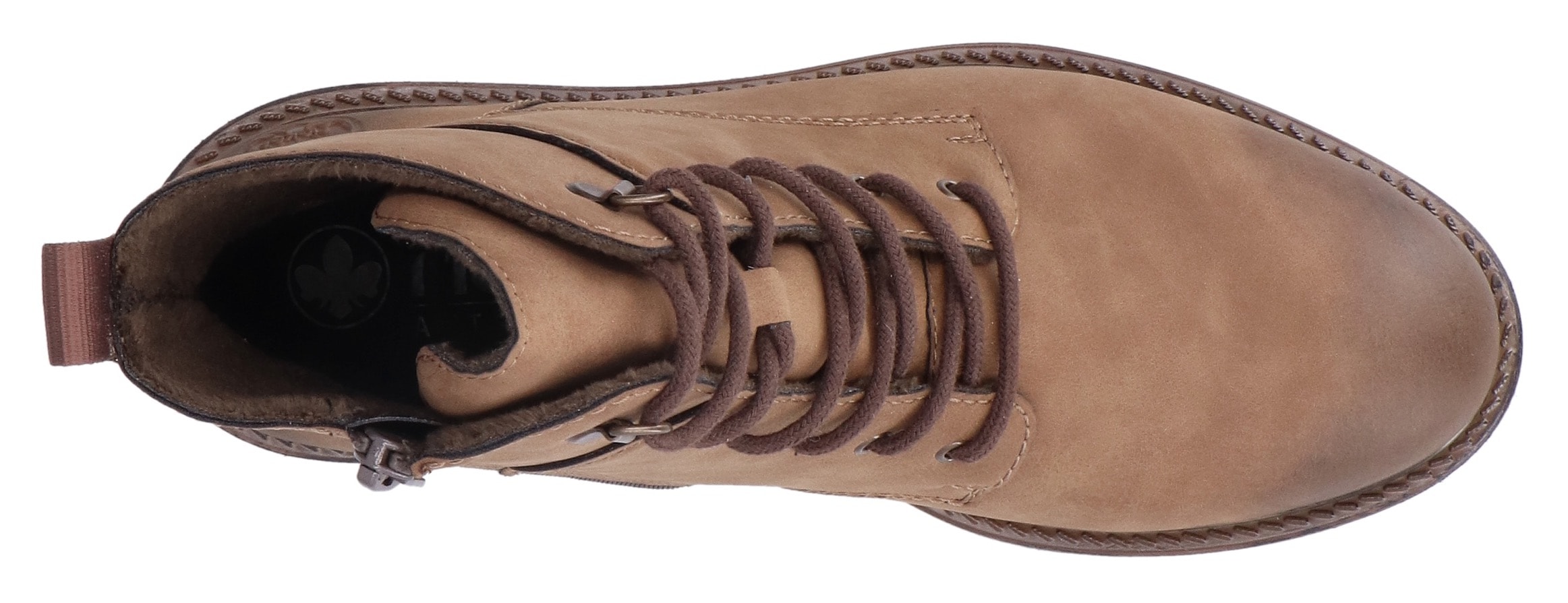Rieker Schnürstiefelette  Schnürboots, Casual-Boots in aktueller Used-Optik