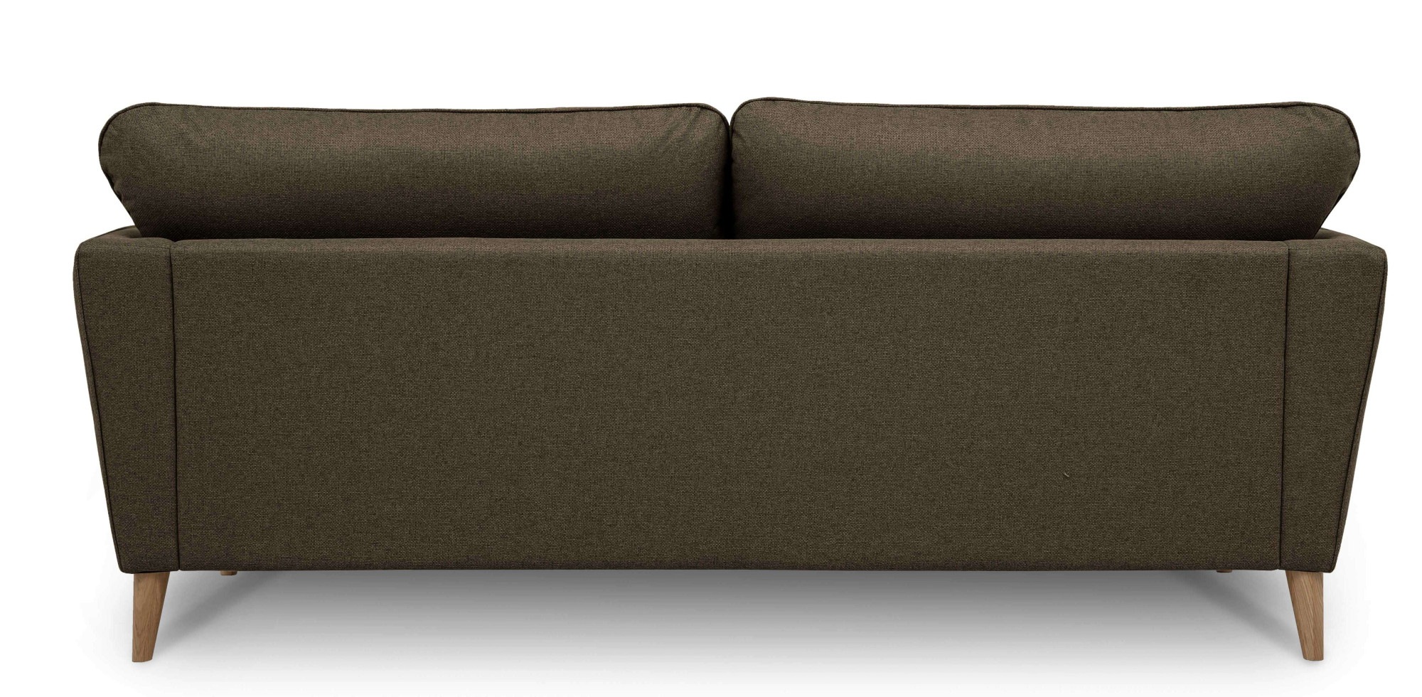 Home affaire 3-Sitzer »MARSEILLE 3er Sofa 206 cm, Cord, Flachgewebe, Struktur, Webstoff«, Massivholzbeine Eiche, Landhausstil, Wellenunterfederung