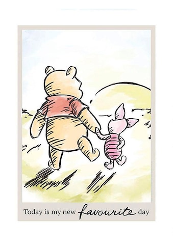 Poster »Winnie Pooh Today«, Disney, (1 St.)